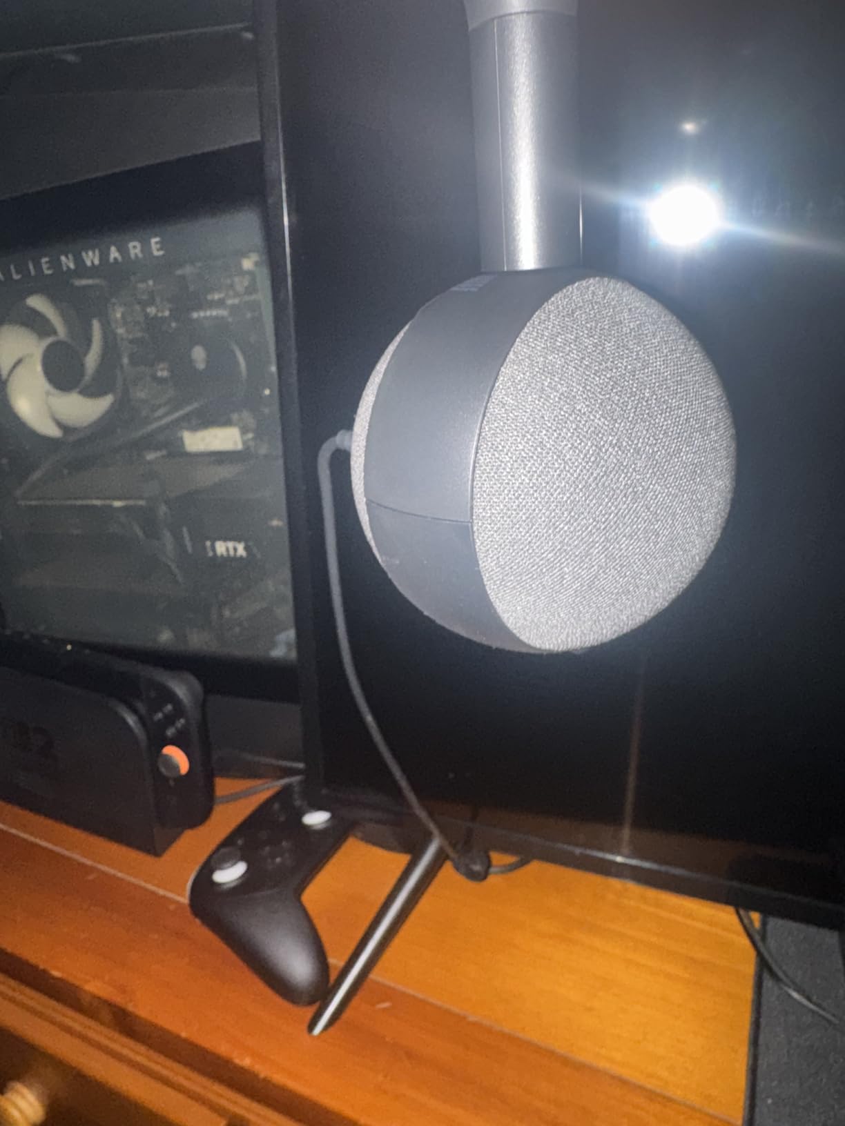 Logitech G Yeti Orb Condenser RGB Gaming Microphone with LIGHTSYNC, USB Mic for Streaming, Cardioid, USB Plug and Play for PC/Mac - Black customer photo 1