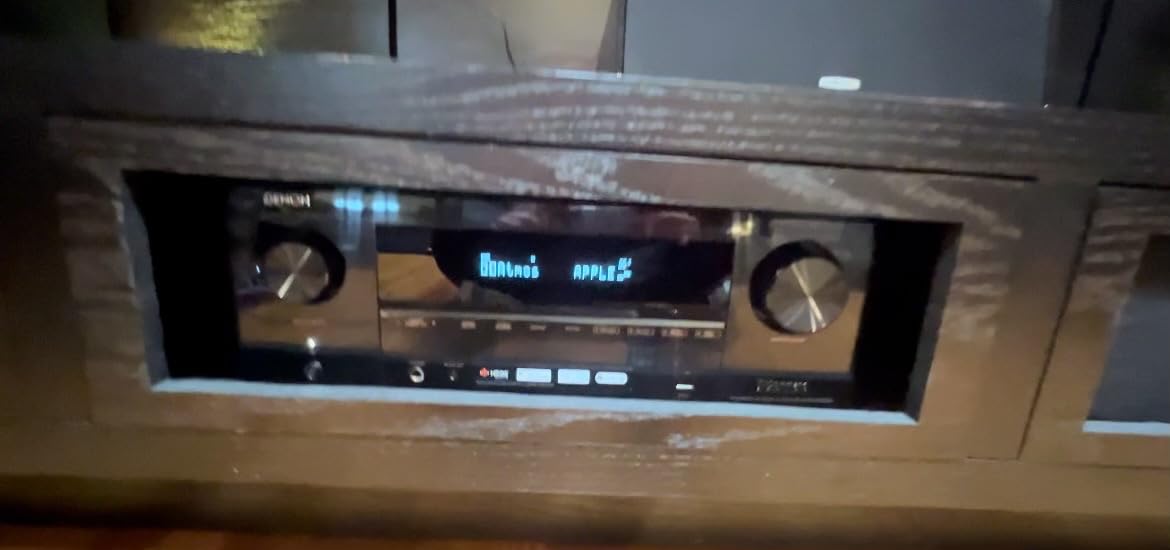 Denon AVR-X3800H 9.4 Channel 8K Home Theater Receiver IMAX Enhanced with Dolby Atmos/DTS:X and HEOS Built-in (Renewed) customer photo 1