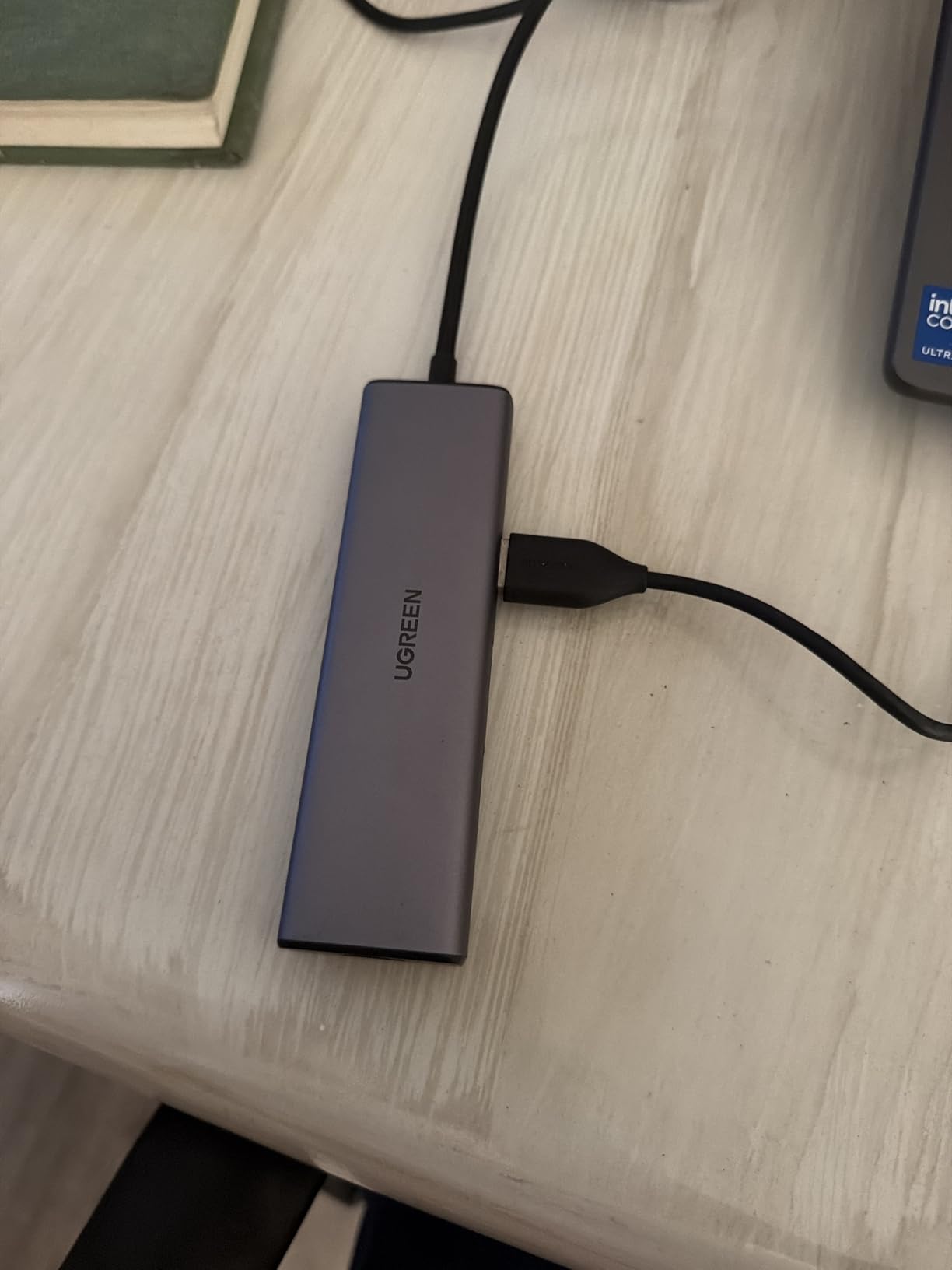 UGREEN Revodok 6 in 1 USB C Hub Gigabit Ethernet Adapter with 4K HDMI, 100W PD Charging, USB A Data Ports Compatible with Mac M1, M2, M3, M4,M5,iPad, iPhone 16 Pro/Pro Max, Steam Deck customer photo 1