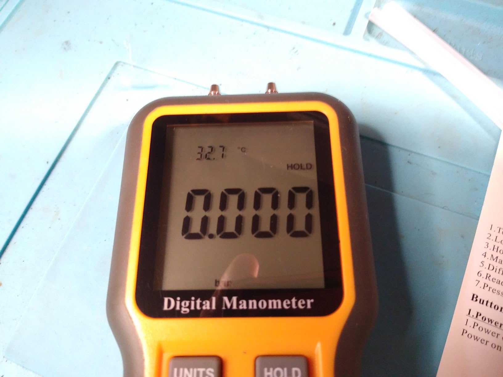 BTMETER Manometer HVAC Gas Pressure Tester 189A, Dual-Port Air Pressure Meter Gauge with Hose Kit Measure Static Pressure Differential Gas Pressure for Furnace customer photo 1