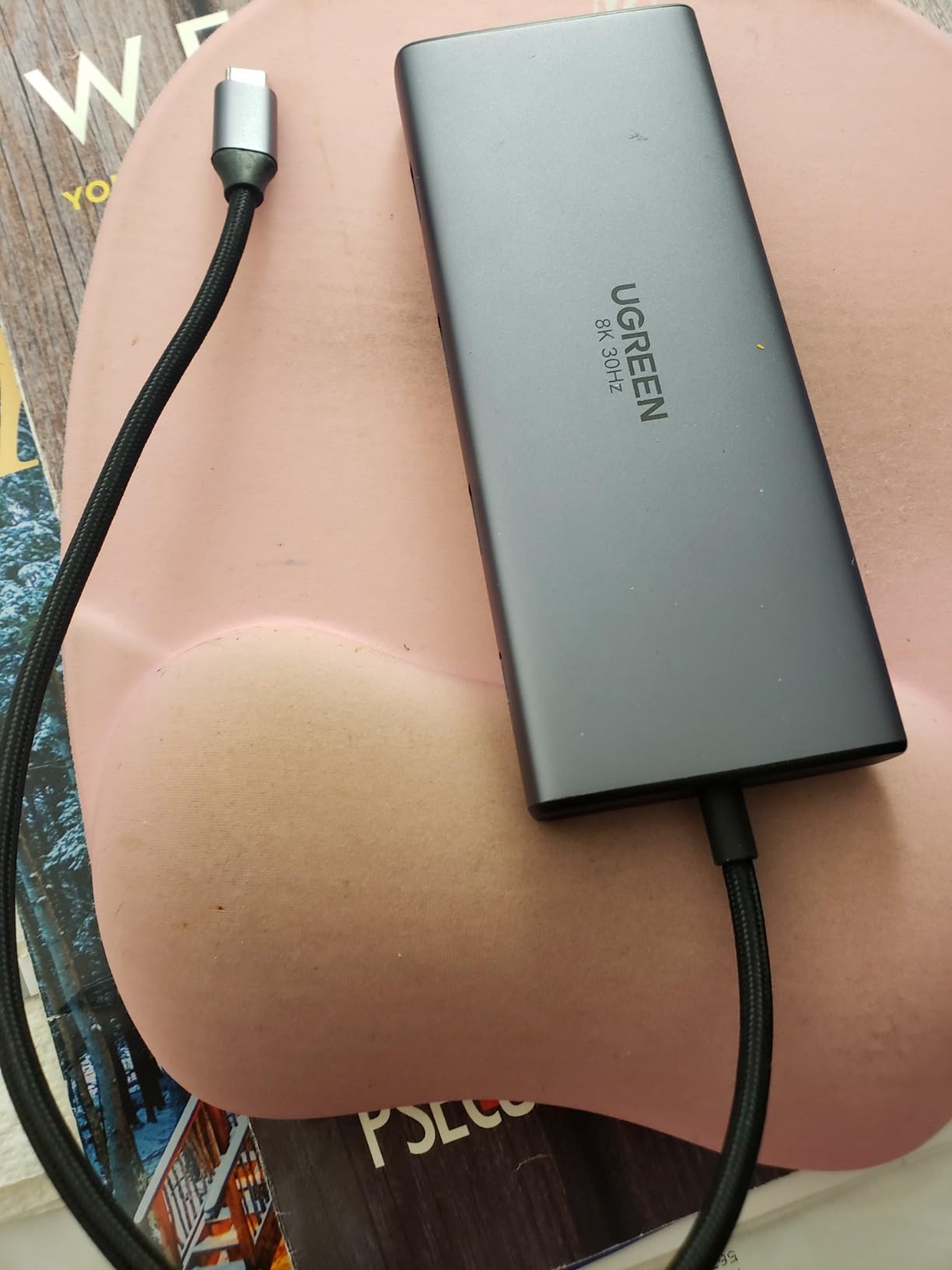 UGREEN Docking Station 10 in 1 Revodok Pro 210 USB C Dock Dual HDMI 4K@60Hz Single 8K@30Hz 100W PD 5Gbps USB C and USB A Data Ports Gigabit Ethernet, SD/TF Card Reader USB Hub Compatible for HP, Dell customer photo 1