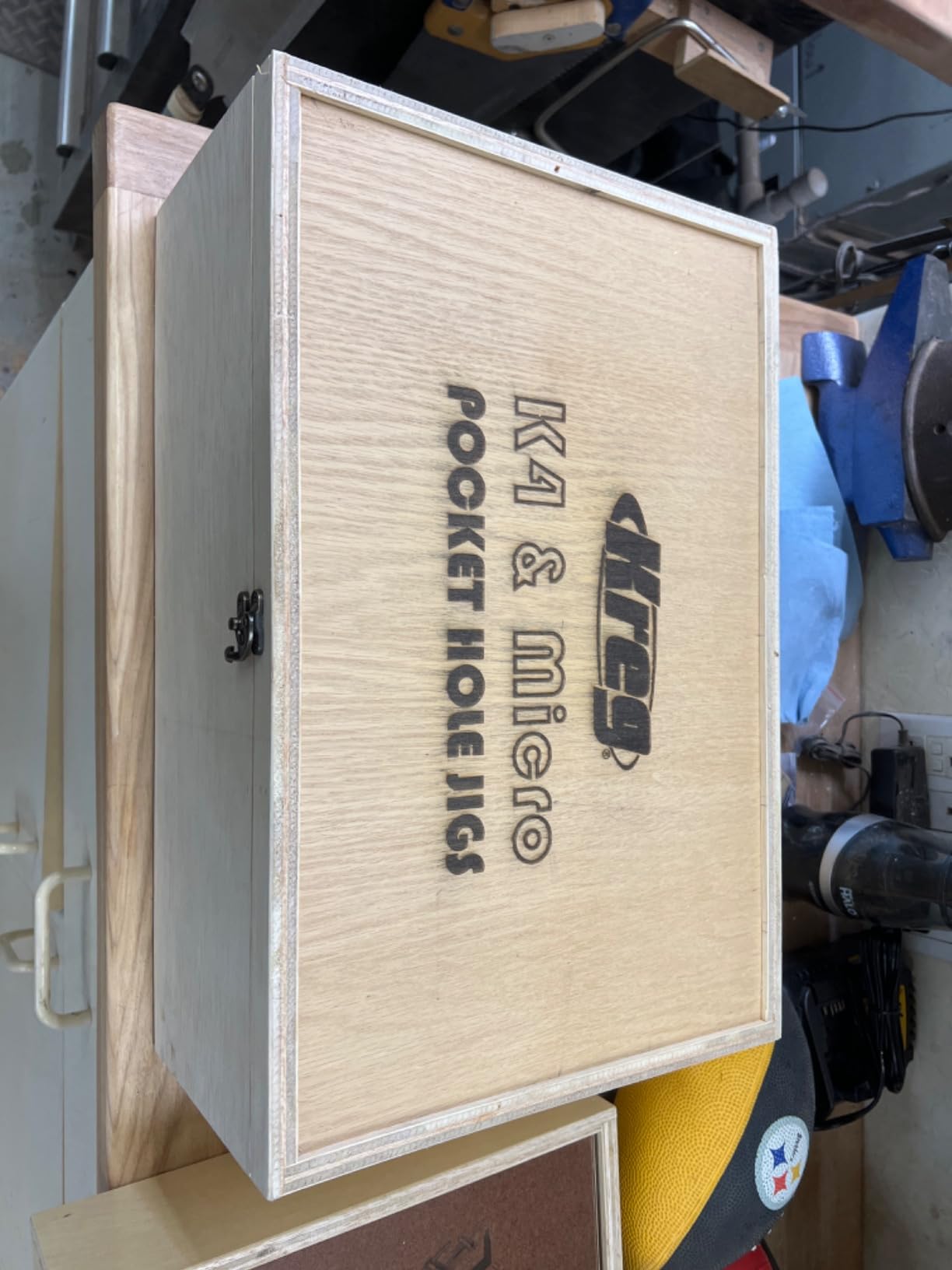 Kreg KPHJ230 - Kreg Pocket-Hole Jig Micro - Micro Jig for Thin Stock, Cabinets, Drawers & Repairs - 33% Smaller Holes - Create Micro Pocket Hole - For 1/2? & 3/4? Thick Materials customer photo 2