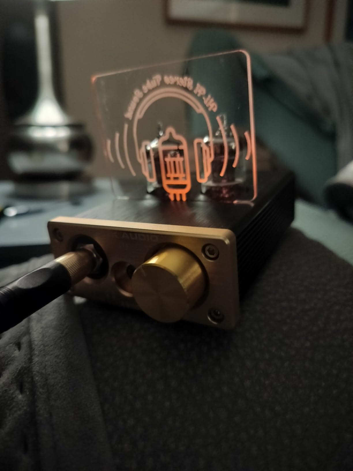 Douk Audio U10 Mini Tube Headphone Amplifier HIFI Stereo Preamp for Home Speaker customer photo 1