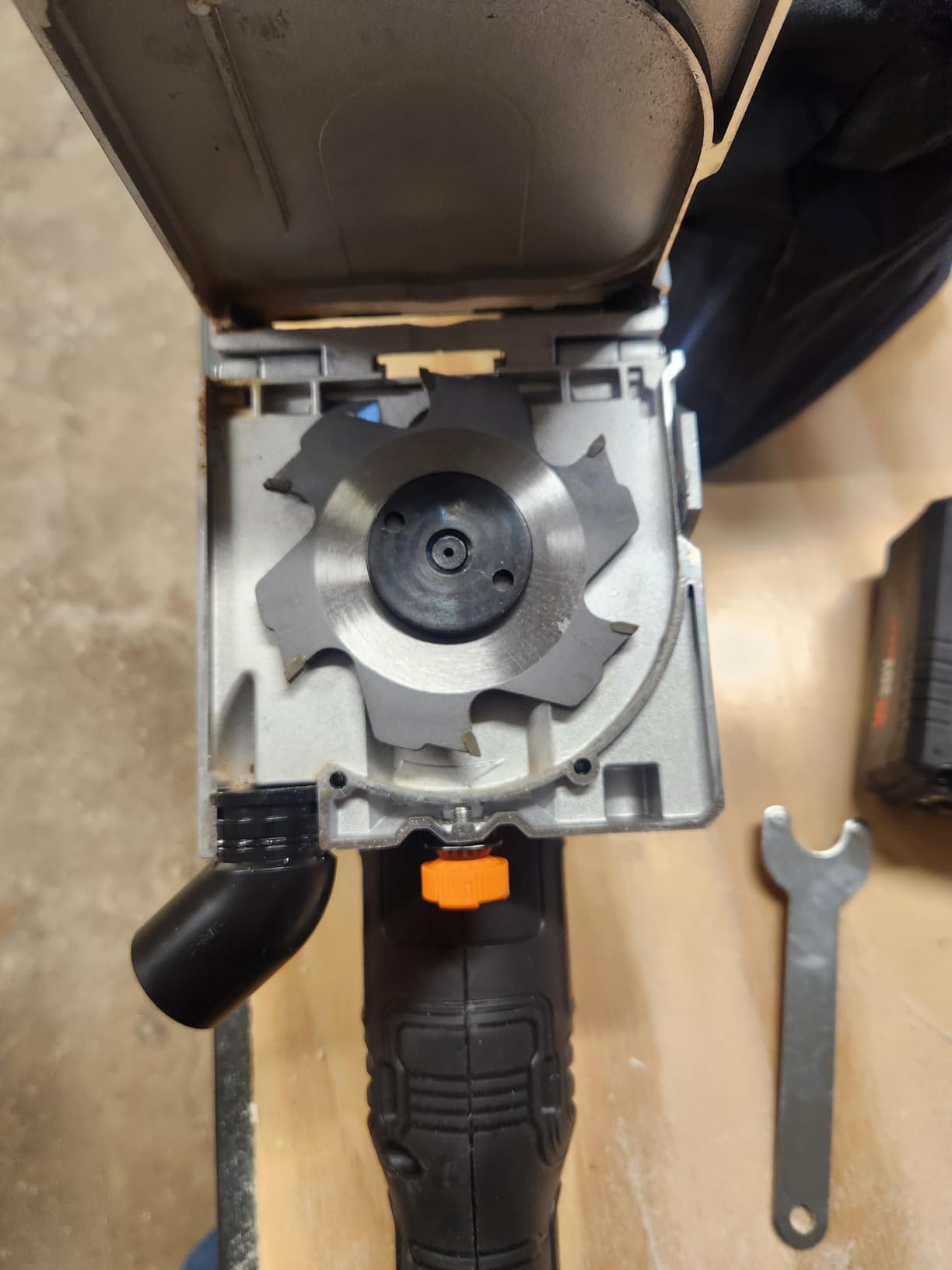 WEN Cordless Plate and Biscuit Joiner Kit with 20V Max 4.0Ah Battery and Charger (20648) customer photo 1