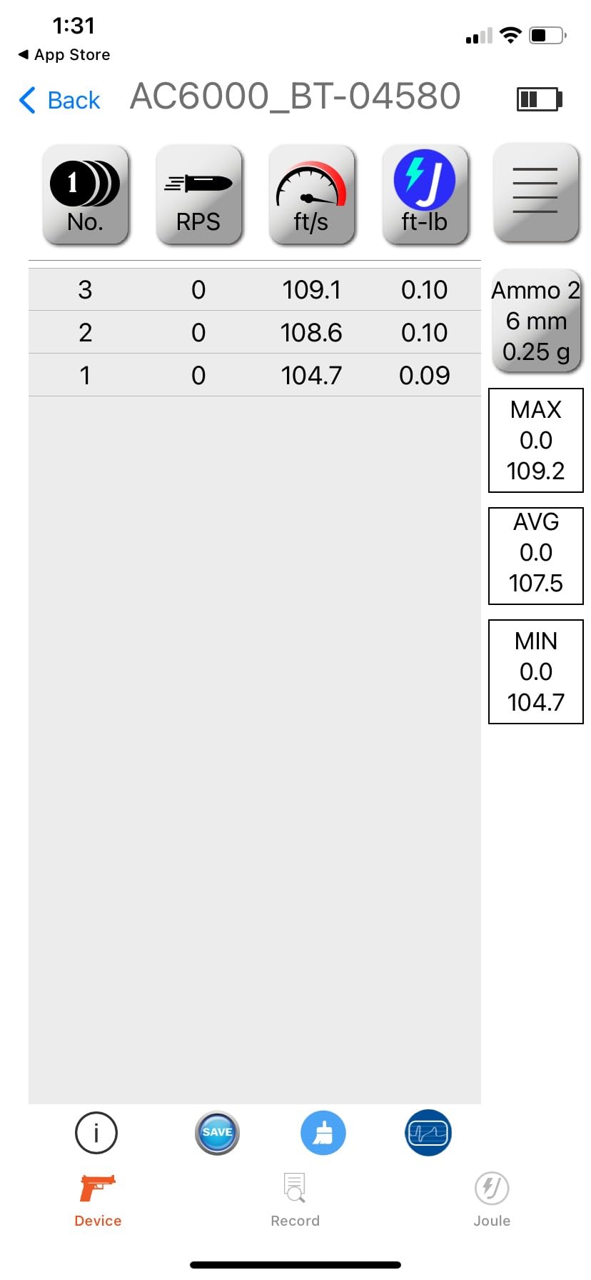 ACETECH Airsoft Chronograph AC6000MKIII 30 to 400 m/s Measurement Shooting Speed Tester Chrono with Colorful LCD Display for 4.5mm/6mm/8mm/9mm BB customer photo 1