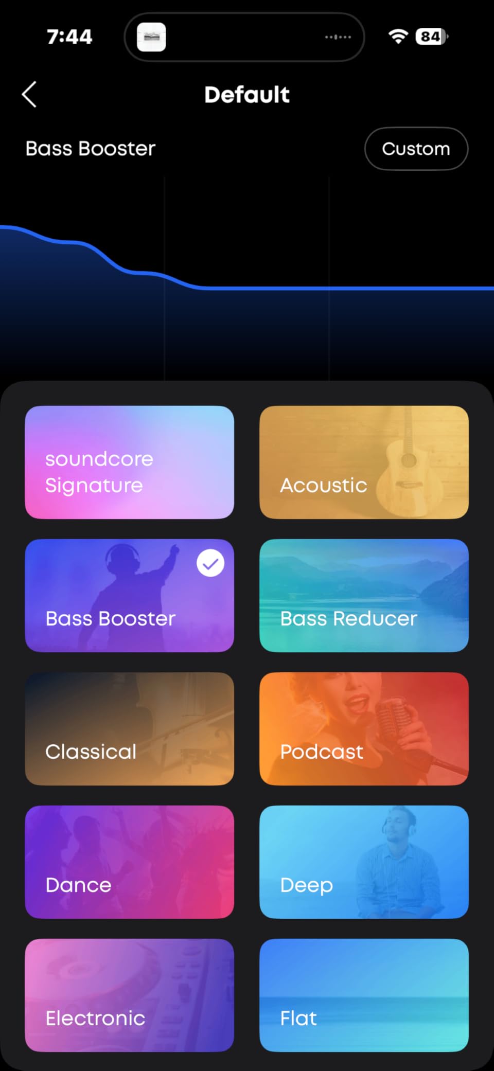 Soundcore by Anker Q20i Hybrid Active Noise Cancelling Headphones, Wireless Over-Ear Bluetooth, 40H Long ANC Playtime, Hi-Res Audio, Big Bass, Customize via an App, Transparency Mode customer photo 1