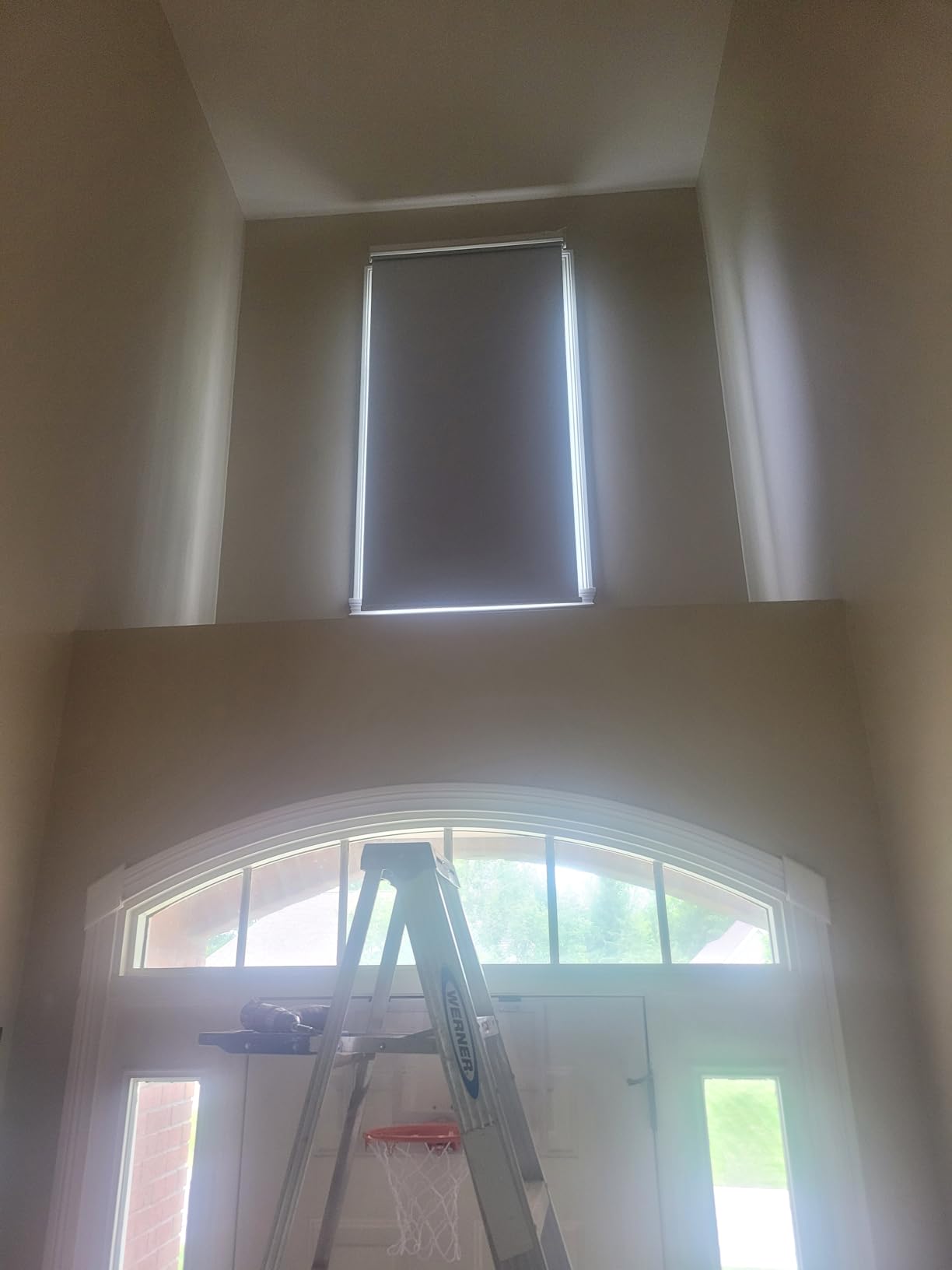 Motorized Blinds with Remote, Blackout Cooling Automatic Shades with Solar Panel Cordless Smart Blinds for Windows customer photo 2