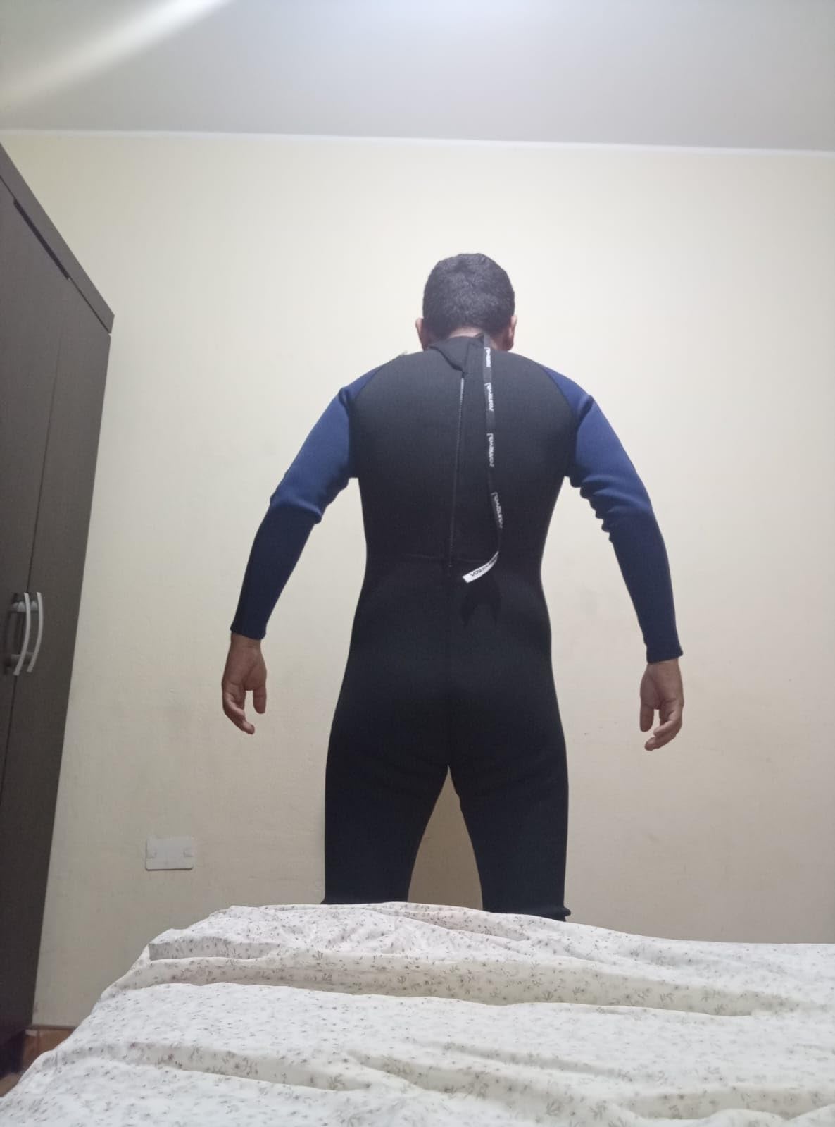 Lemorecn Men's Wetsuit 3/2mm and 5/4mm,Full Wetsuits for Men,Men's 3mm Full Wetsuit Front Zip for Diving Snorkeling Surfing Swimming customer photo 1