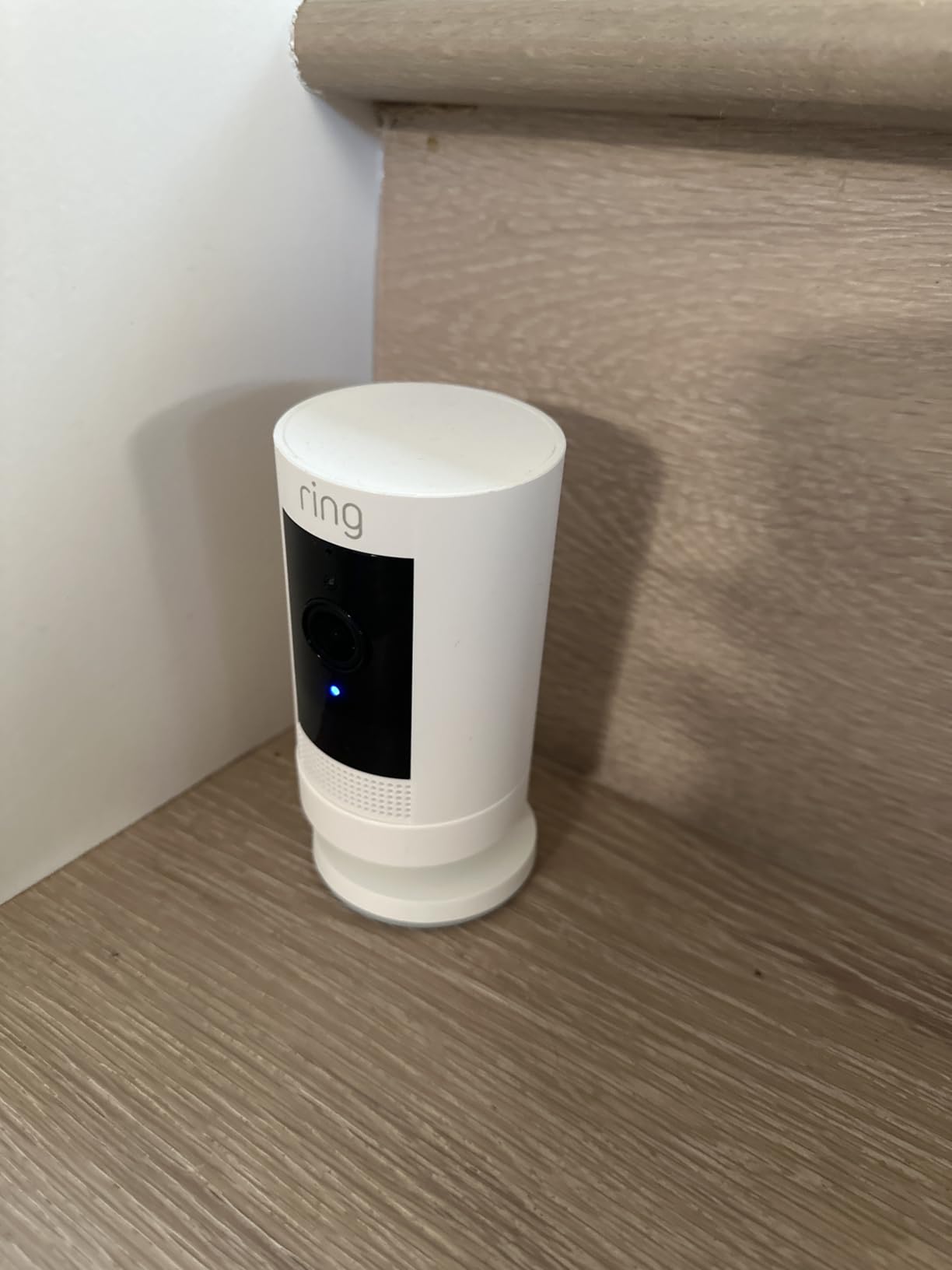 Ring Outdoor Cam (Stick Up Cam), Weather-resistant home or business security camera, outdoor ready, Live View, Color Night Vision, Two-Way Talk, motion alerts, Works with Alexa customer photo 2