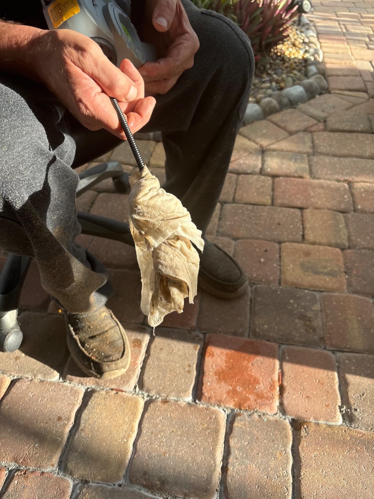 WORKPRO 20V Electric Drain Auger, 25Ft Plumbing Snake Drain Hair Removal Tool Set with 2.0AH Battery and Charger, Toilet Snake for Sewer, Bathroom, Sink, Drain Snake 3/4