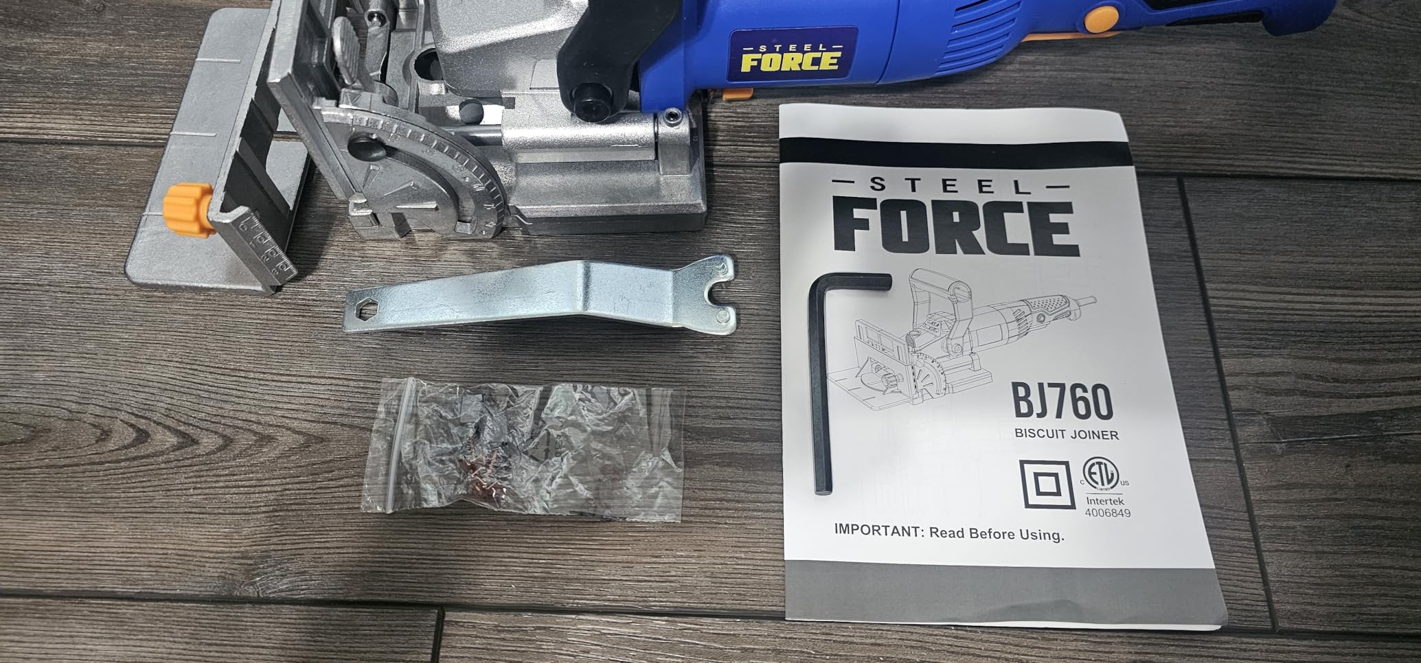 Steel Force BJ760 Electric Wood Biscuit Plate Joiner 4