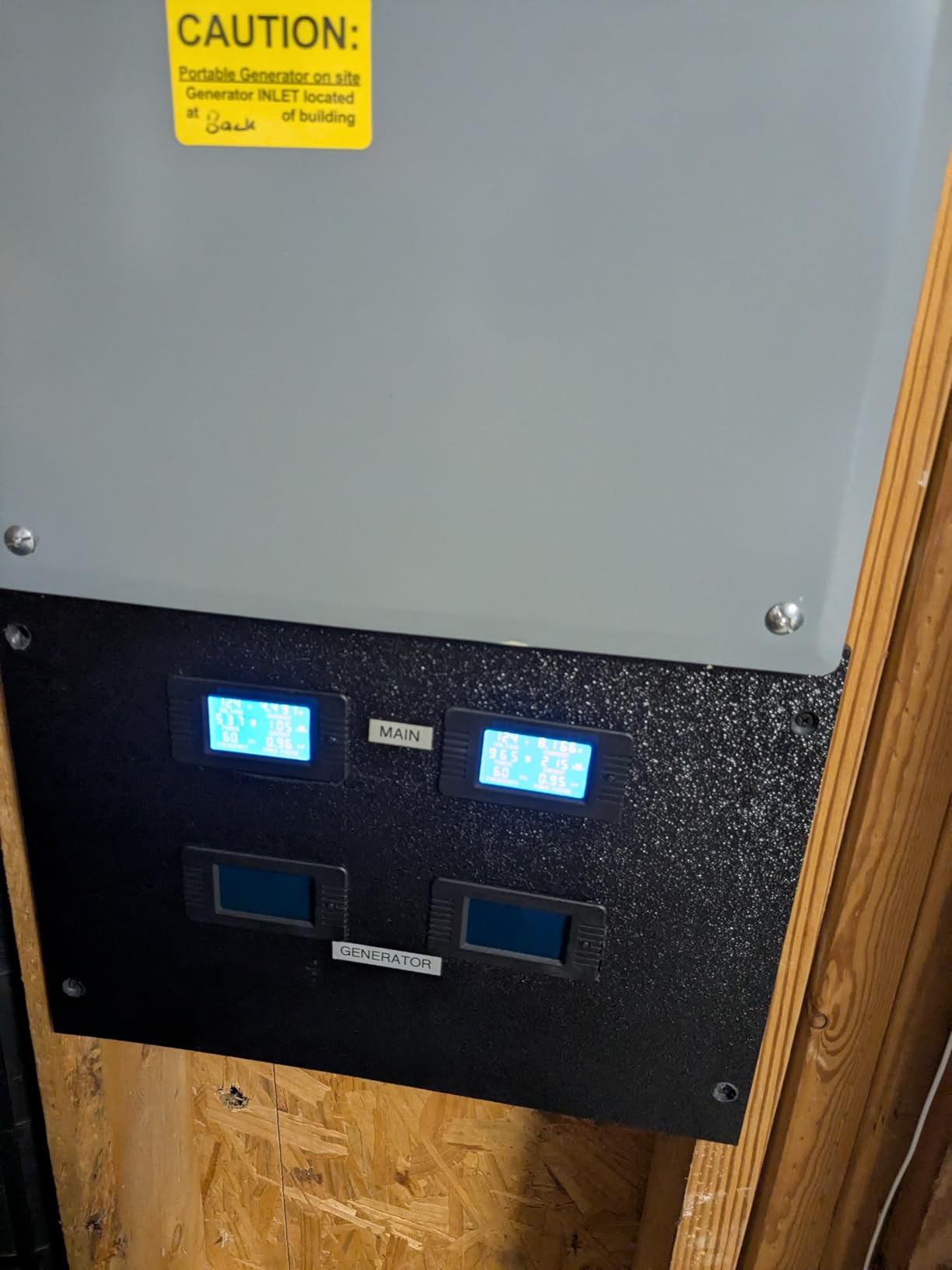 AC 80-260V 100A Multi-Function Power Monitor LCD Digital Display Voltage Current Frequency Power Factor Energy Meter with Split Core Current Transformer customer photo 2