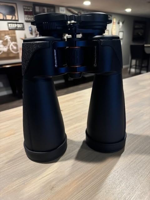 Celestron - SkyMaster Pro ED 7x50 Binocular - Astronomy Binocular with ED Glass - Large Aperture for Long Distance Viewing - Fully Multi-Coated XLT Coating - Tripod Adaptable - Carrying Case Included customer photo 1