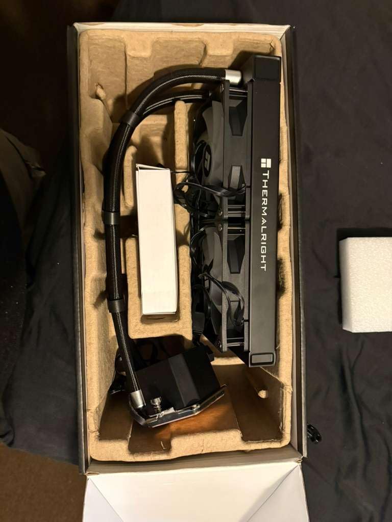 Thermalright Aqua Elite 240 V3 Water Cooling CPU Cooler, Double PWM ARGB Fans with S-FDB Bearings,Efficient PWM Controlled Pump,for AMD/AM4/AM5, Intel LGA1150/1151/1200/2011/1700, (AE240 V3) customer photo 2