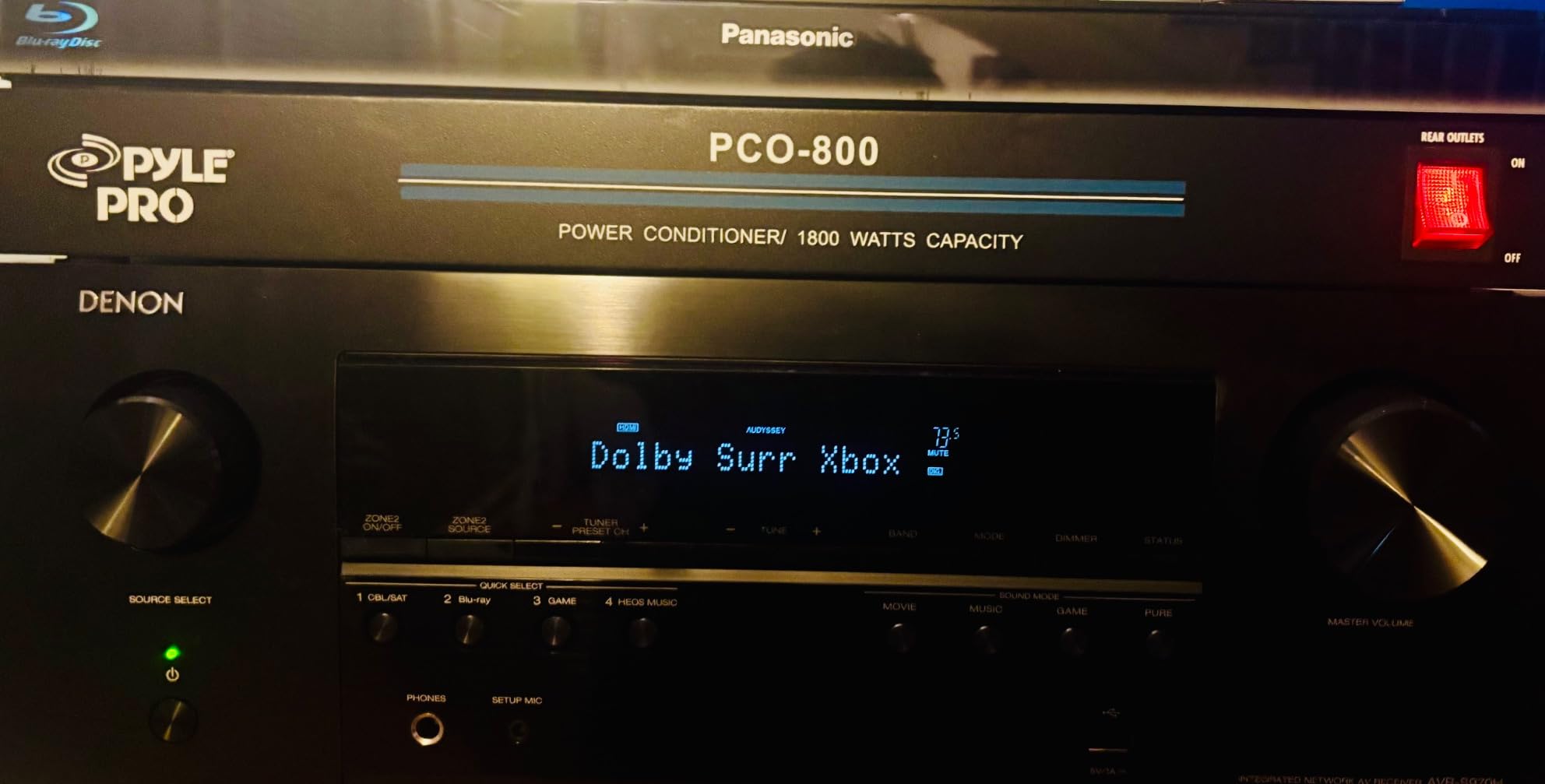 Denon AVR-S770H 7.2 Ch Home Theater Receiver - 8K UHD HDMI Receiver (75W X 7), Wireless Streaming via Built-in HEOS, Wi-Fi, Dolby TrueHD, DTS Neural:X & DTS:X Surround Sound, Bluetooth Amplifier customer photo 2