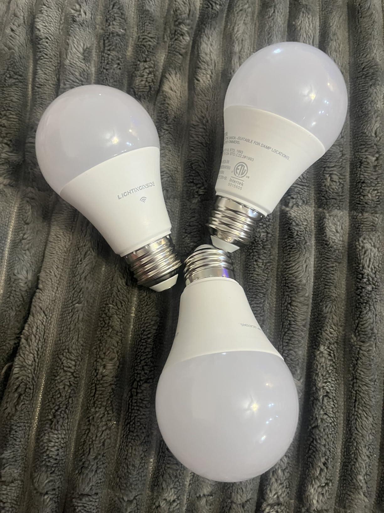 Lightinginside Smart Light Bulbs 6 Pack, Smart Bulb Works with Alexa/Google Home/SmartLife, CRI>90, RGBCW Color Changing LED Light Bulbs, 2.4G WiFi Bluetooth A19 E26 Bulb, No Hub Required, ETL Listed customer photo 2″ class=”wp-image-customer”/></figure>


</p>
<h3>Best For Whole-Home Lighting Projects</h3>
<p>The 6-pack format and aggressive pricing make these bulbs ideal for converting an entire home or large apartment to smart lighting. If you have multiple rooms to outfit and are working with a limited budget, Lightinginside delivers competent performance at a price that makes large-scale projects feasible.</p>
<h3>Not For Precision Lighting Design</h3>
<p>Users who care about perfectly synchronized color effects across multiple bulbs might find the imperfect color synchronization frustrating. For basic lighting and simple color changes, these bulbs work fine, but if you are creating sophisticated lighting designs, you might need more expensive options with better synchronization.</p>
<div class=