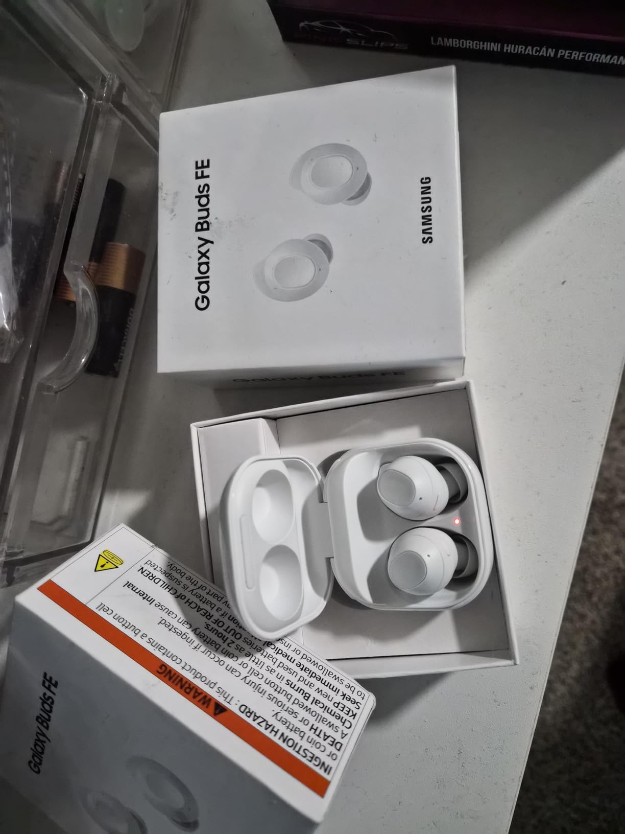 Galaxy Buds FE True Wireless Bluetooth Earbuds, Comfort and Secure in Ear Fit, Auto Switch Audio, Touch Control, Built-in Voice Assistant, Graphite customer photo 1