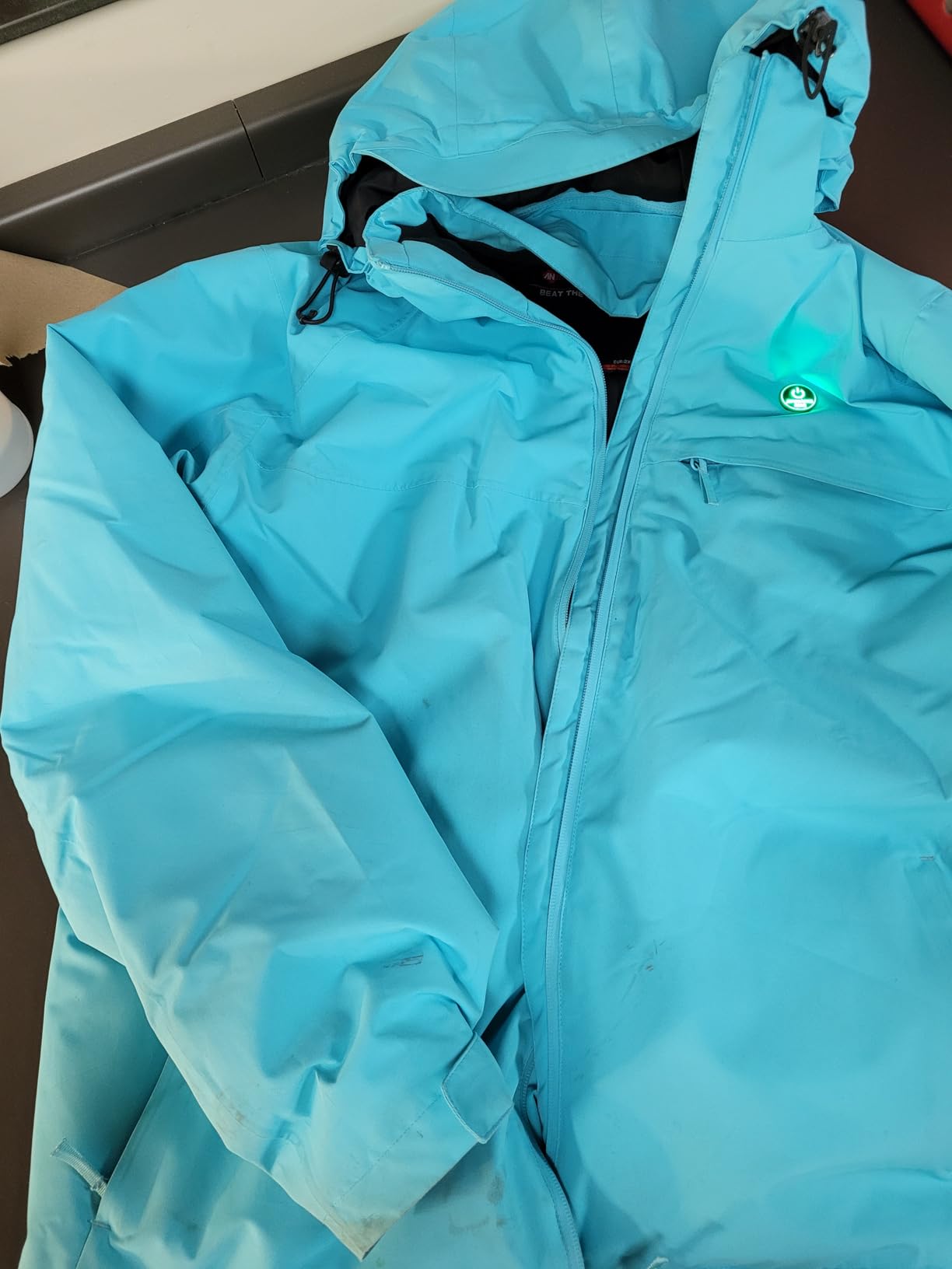 ANTARCTICA GEAR Heated Jacket, Ski Jacket Coat, With 12V/16000mAh Battery Pack, 5 Areas Heating Thicken Women Winter Coat customer photo 1