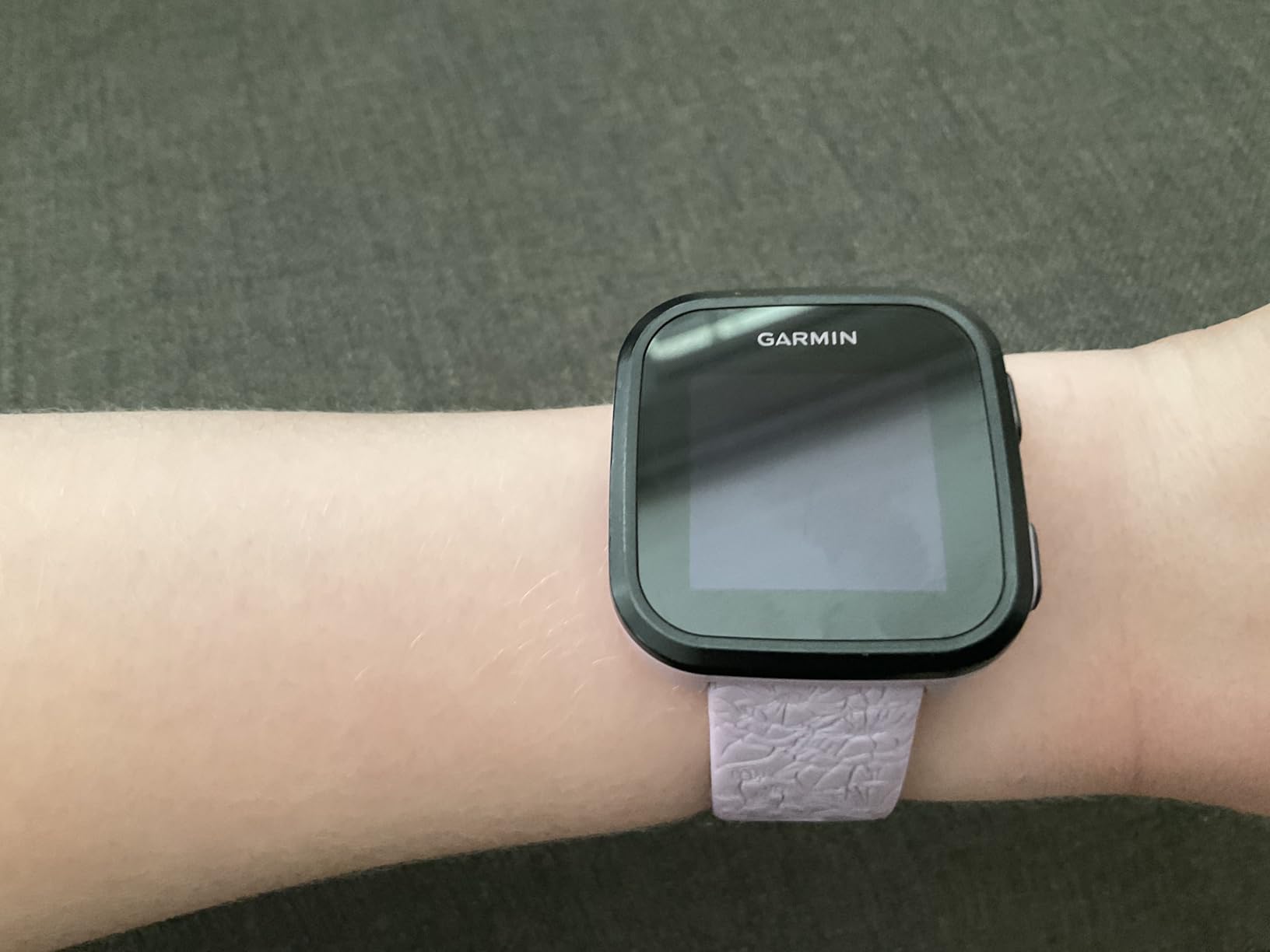 Garmin Bounce, Kids Smartwatch, Two-Way Text and Voice Messaging, Location Tracking, Lilac Floral customer photo 2