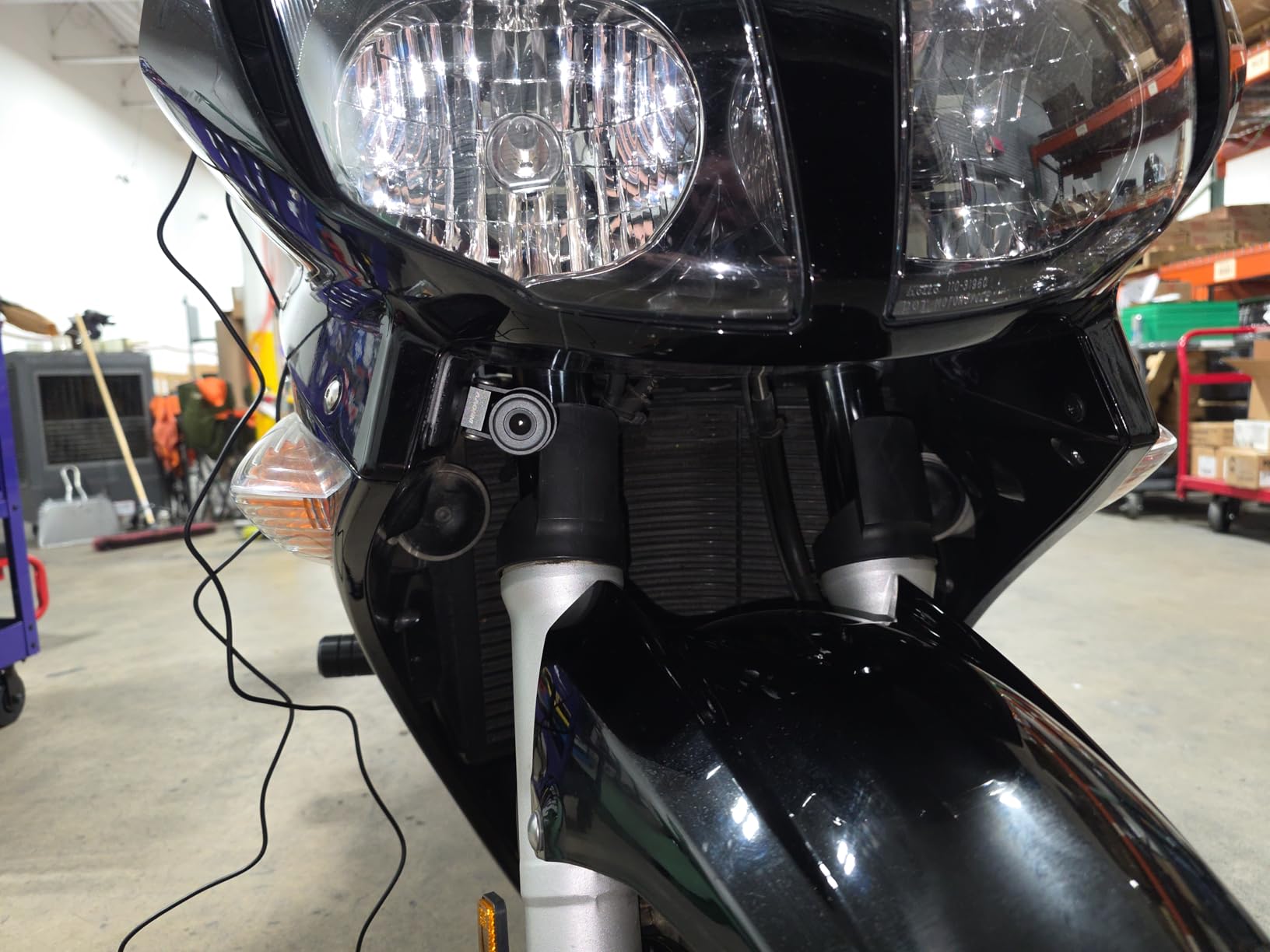 INNOVV K6 Motorcycle Dash Cam Dual Channel QHD 2K+1080P, IP67 Waterproof Mini Motocam with Wi-Fi, 120°Golden Angel, G-Sensor Detection, Support 256GB(SD Card not Included) customer photo 2