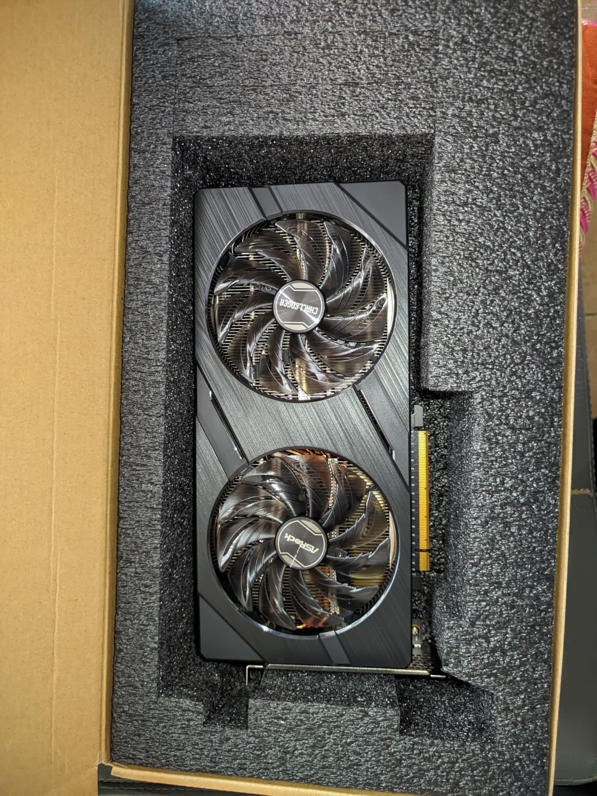 Intel Arc A580 Challenger 8GB OC Graphics Card, Intel Xe HPG Architecture, 8GB GDDR6, PCIe 4.0, Dual Fans, 0dB Silent Cooling, DisplayPort 2.0 customer photo 1