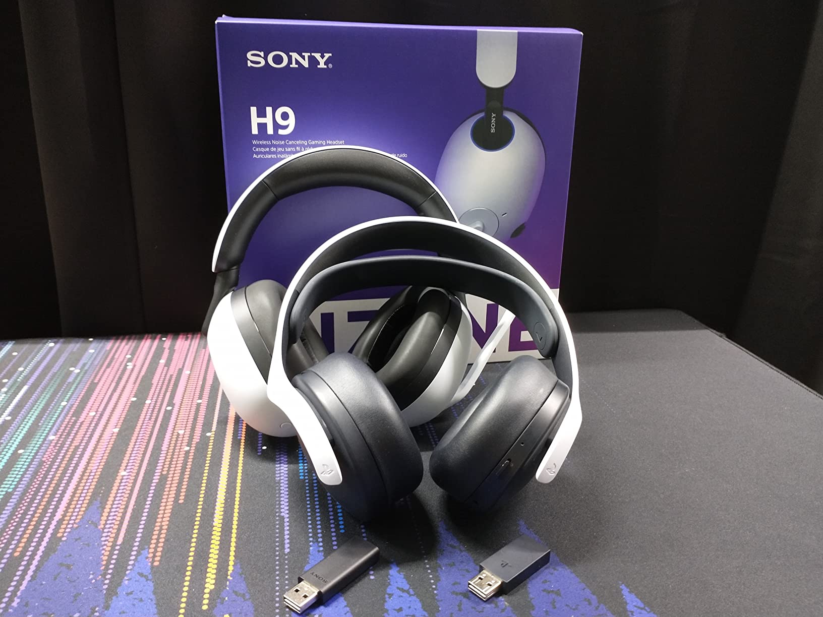 Sony INZONE H9 Gaming Headset, Wireless Noise Canceling Bluetooth Headset with Microphone, 360 Spatial Sound, for PC and PS5 (WH-G900N), Black customer photo 2