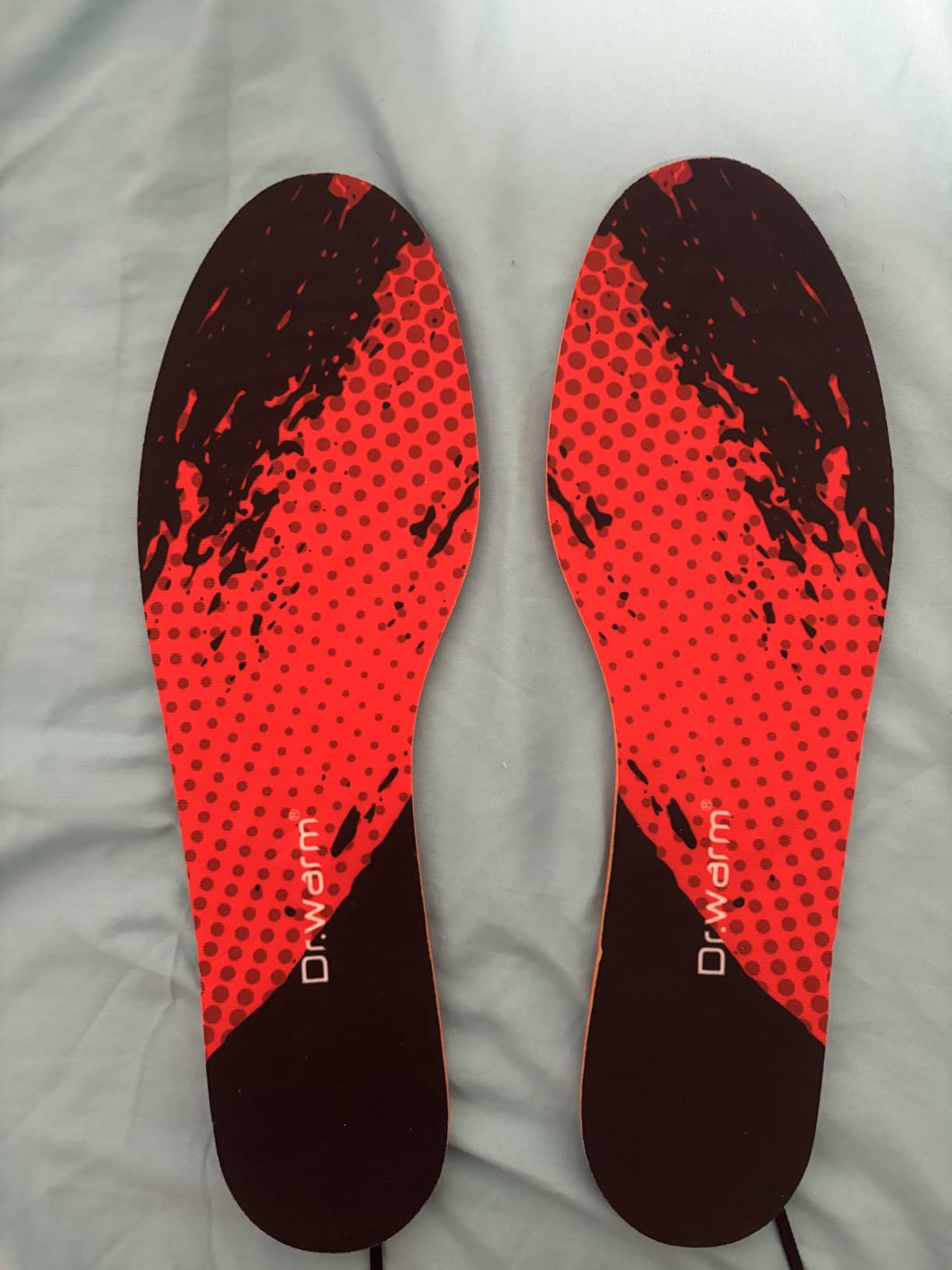 Dr.warm Rechargeable Heated Insoles, APP Remote Control Thermal Electric Insoles Battery Powered Foot Warmers for Men Women Outdoor Hunting Fishing Camping customer photo 1