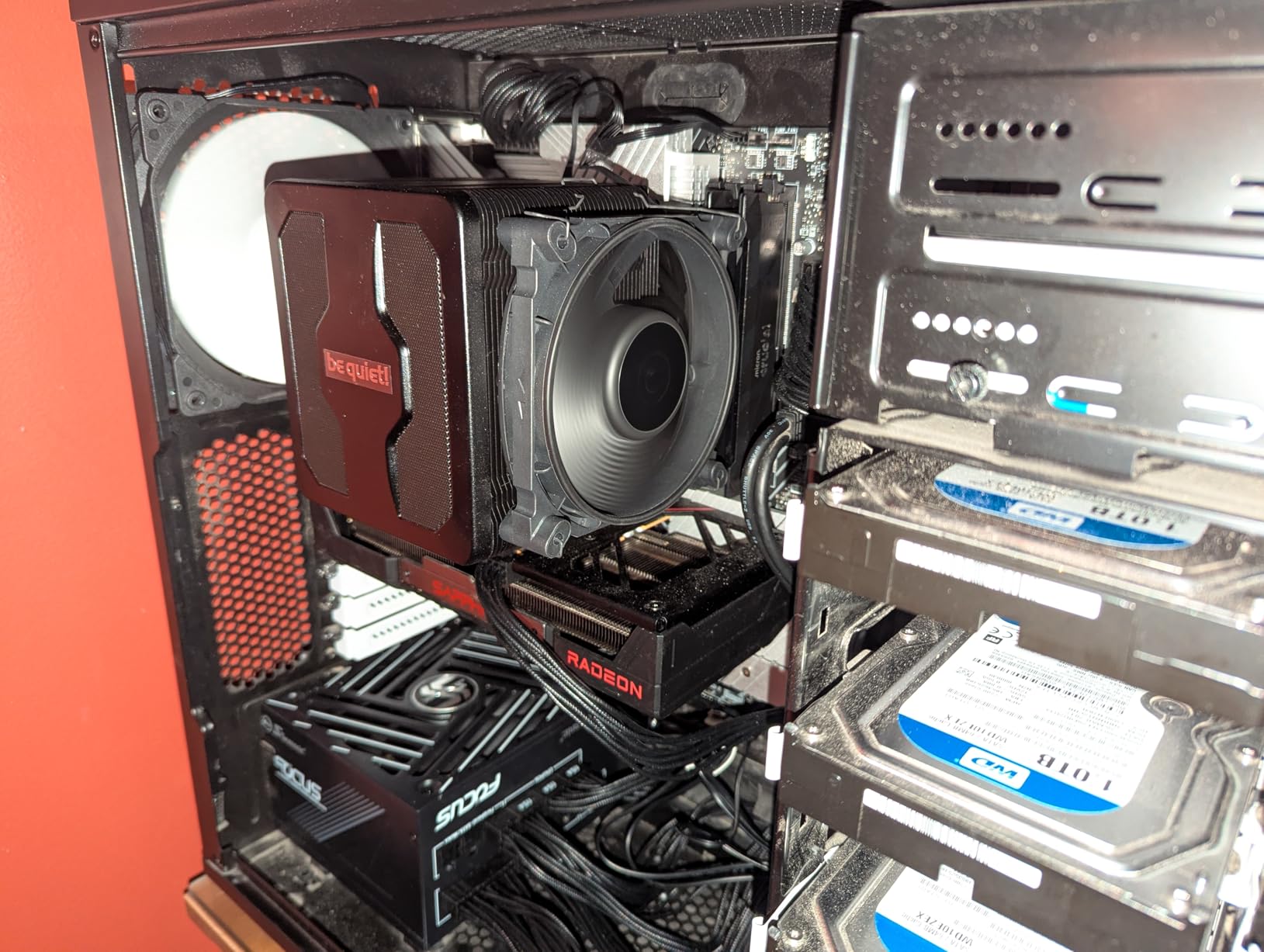 be quiet! Dark Rock Pro 5 Quiet Cooling CPU Cooler | Immensely High Airflow | 7 high-Performance Copper Heat Pipes | Speed Switch | Thermal Grease customer photo 1