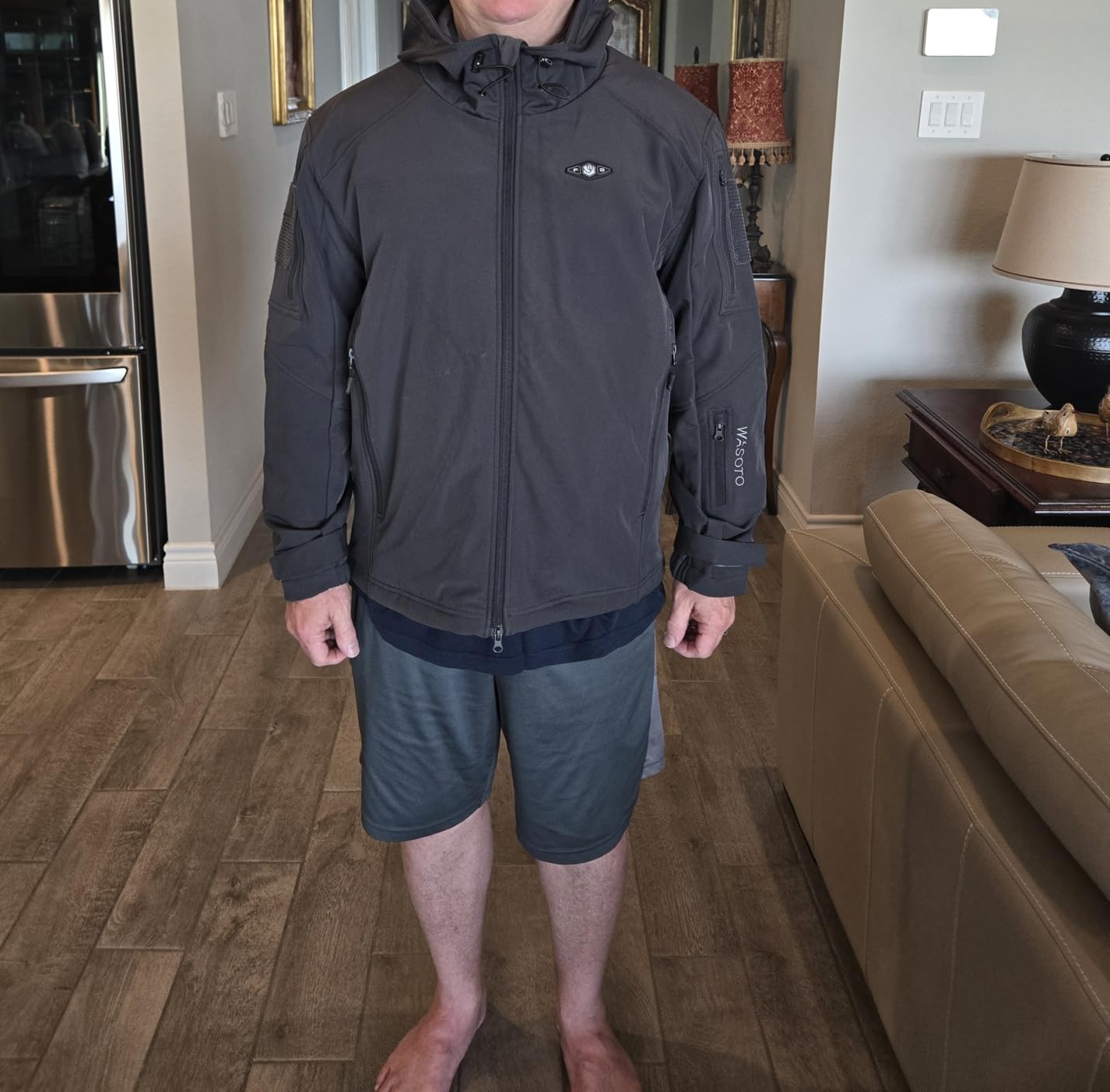 WASOTO Heated Jackets for Men with 9V 18400mAh Battery Pack Included Windproof Waterproof for Snowboarding customer photo 1