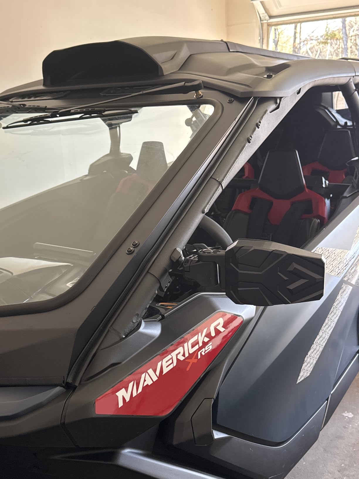 UTV Side Mirrors,UTV Mirror Automatic Folding and Resetting in The Event of Collision,Fits 1.5