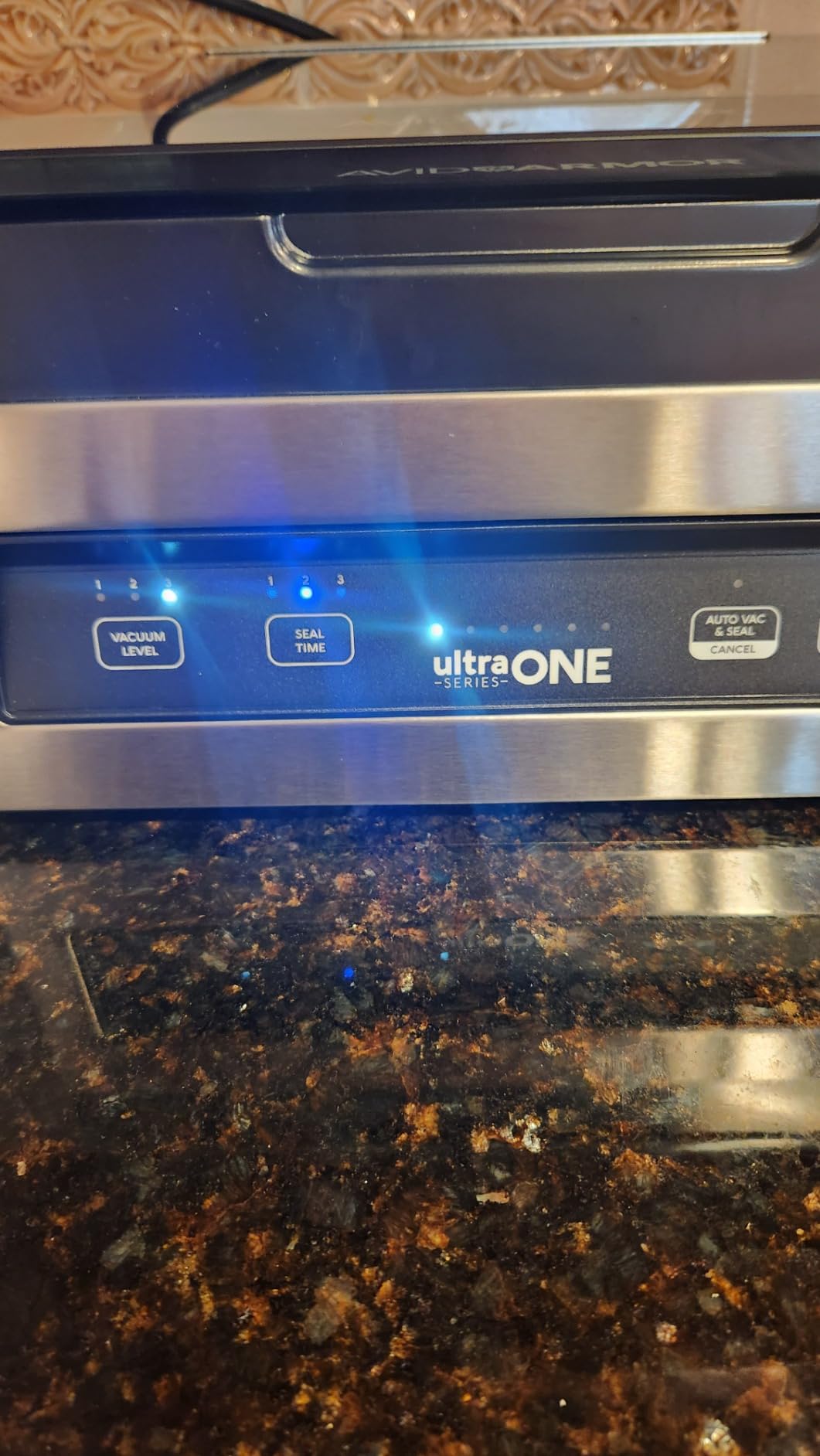 Chamber Vacuum Sealer Machine USV1 Ultra SeriesONE, Food Sealer for Wet Foods, Meat Sealers, Packing Machine, Compact Vacuum Chamber Sealer with 10-Inch Vacuum Sealer Bar - Avid Armor customer photo 2