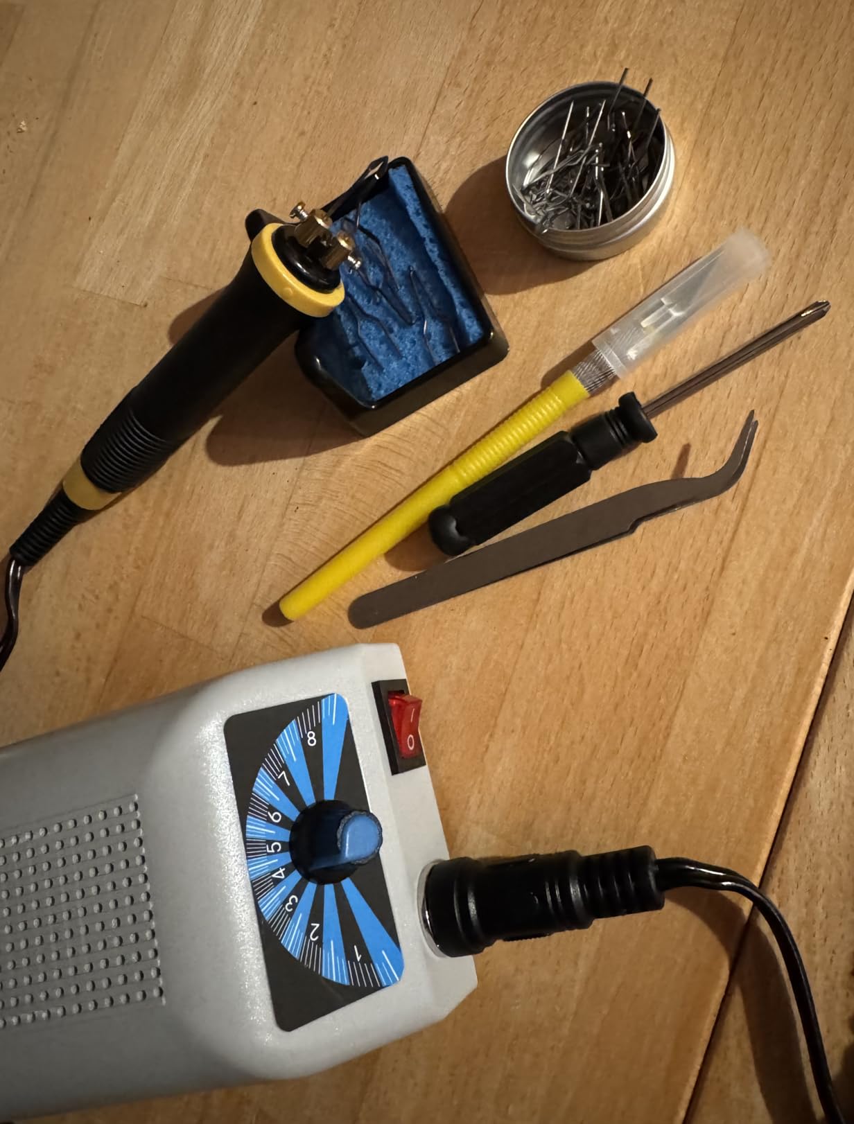 LH20 Wood Burning Kit,Wood Burning Tool, Adjustable Temperature Wood Burner Kit,professional wood burning kit for Adults Beginners Craft,pyrography pen Comes With 30Pyrography Wire Tips customer photo 2