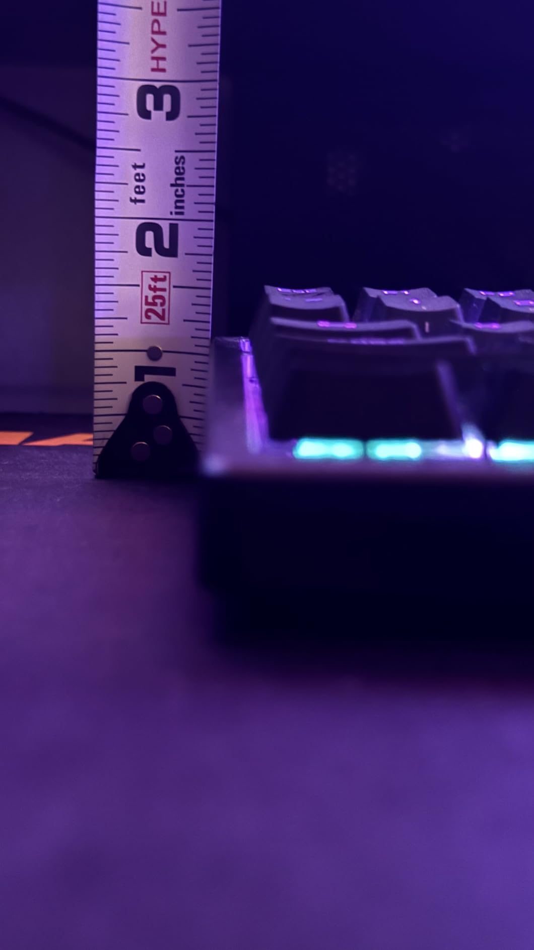 ASUS ROG Azoth Wireless Mechanical Gaming Keyboard - 75% TKL, Tri-Mode Connectivity, Hot Swappable Pre-lubed ROG NX Snow Linear Switches, PBT Keycaps, RGB, OLED Display, PC/Mac Support - Black customer photo 2