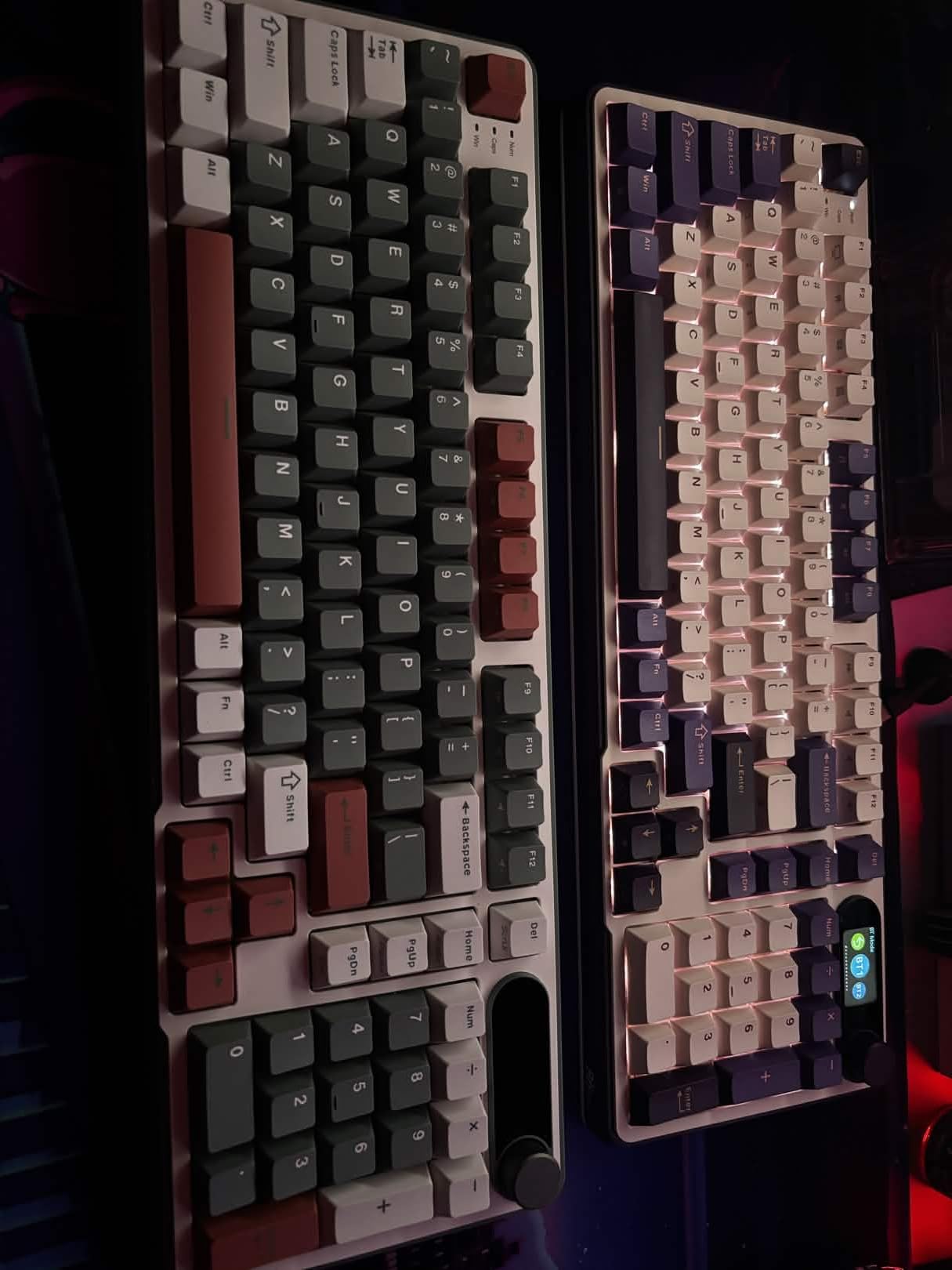 RK ROYAL KLUDGE S98 Mechanical Keyboard w/Smart Display & Knob, Top Mount 96% Wireless Mechanical Keyboard BT/2.4G/USB-C, Hot Swappable, Software Support, Creamy Sounding, 98 Keys customer photo 1