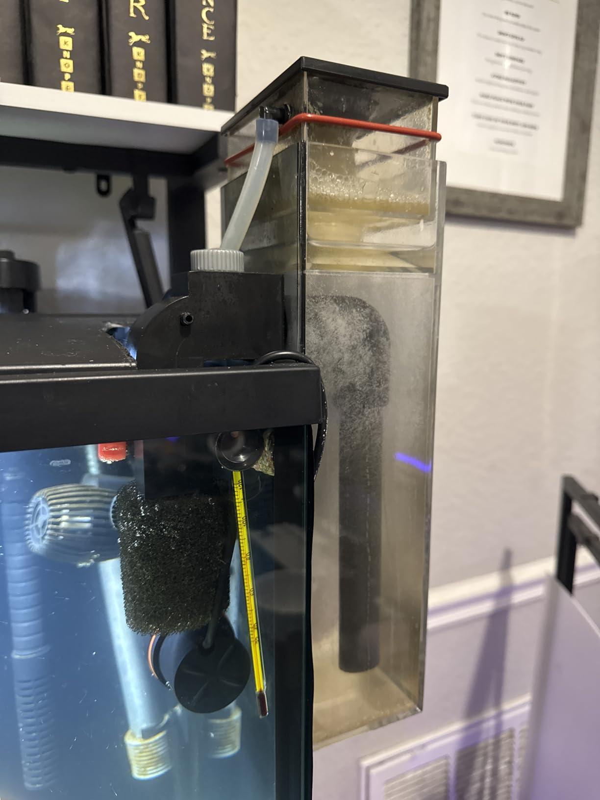 Coralife Aquarium Fish Tank Marine Salt Water DC-Controlled Variable Speed Mini Protein Skimmer, Up To 65 Gallons customer photo 1