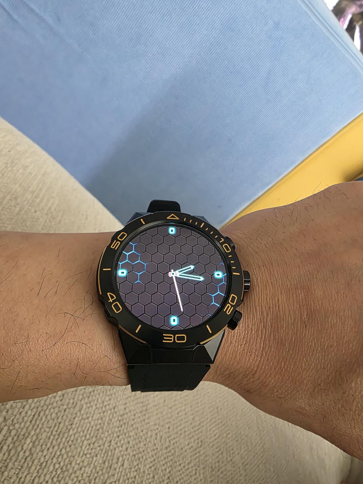 Smart Watch for Men Answer/Make Call for Android iPhone, 1.43