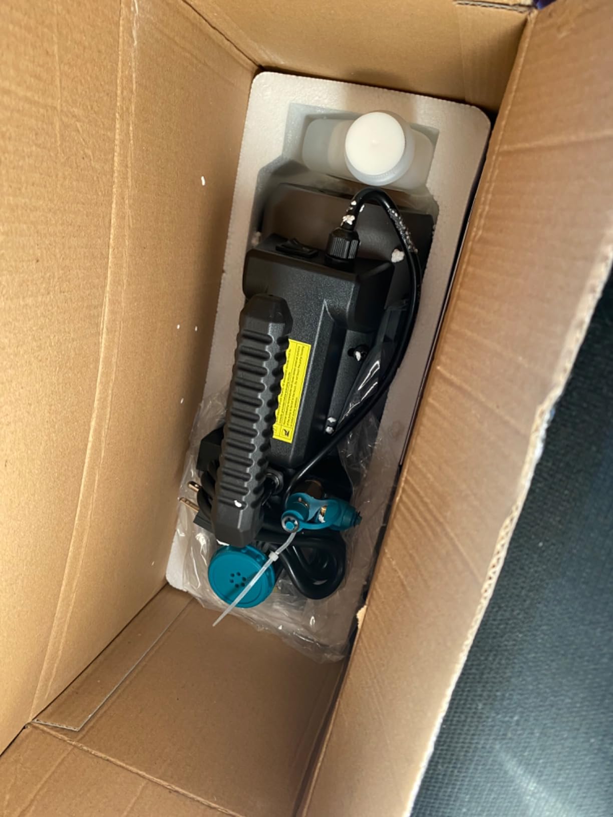 Orion Motor Tech Vacuum Pump, 3.5 cfm 1/4 hp HVAC Single Stage Vacuum Pump for R12 R22 R134a R410a R502, Auto AC Vacuum Pump Kit for Automotive Air Conditioner Resin Degassing & More, Oil Included customer photo 2