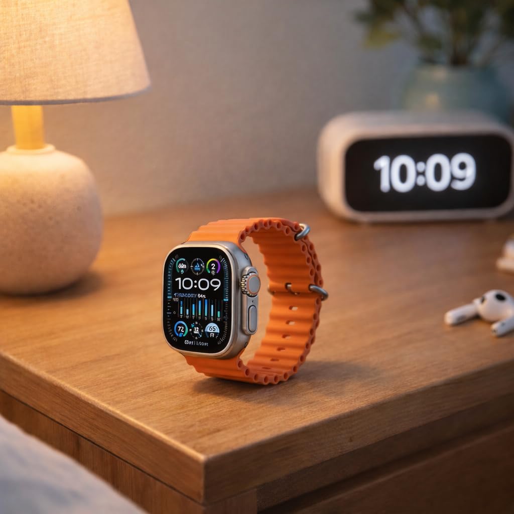 Apple Watch Ultra 2 [GPS + Cellular 49mm] Smartwatch with Rugged Titanium Case & Indigo Alpine Loop Medium. Fitness Tracker, Precision GPS, Action Button, Extra-Long Battery Life customer photo 2