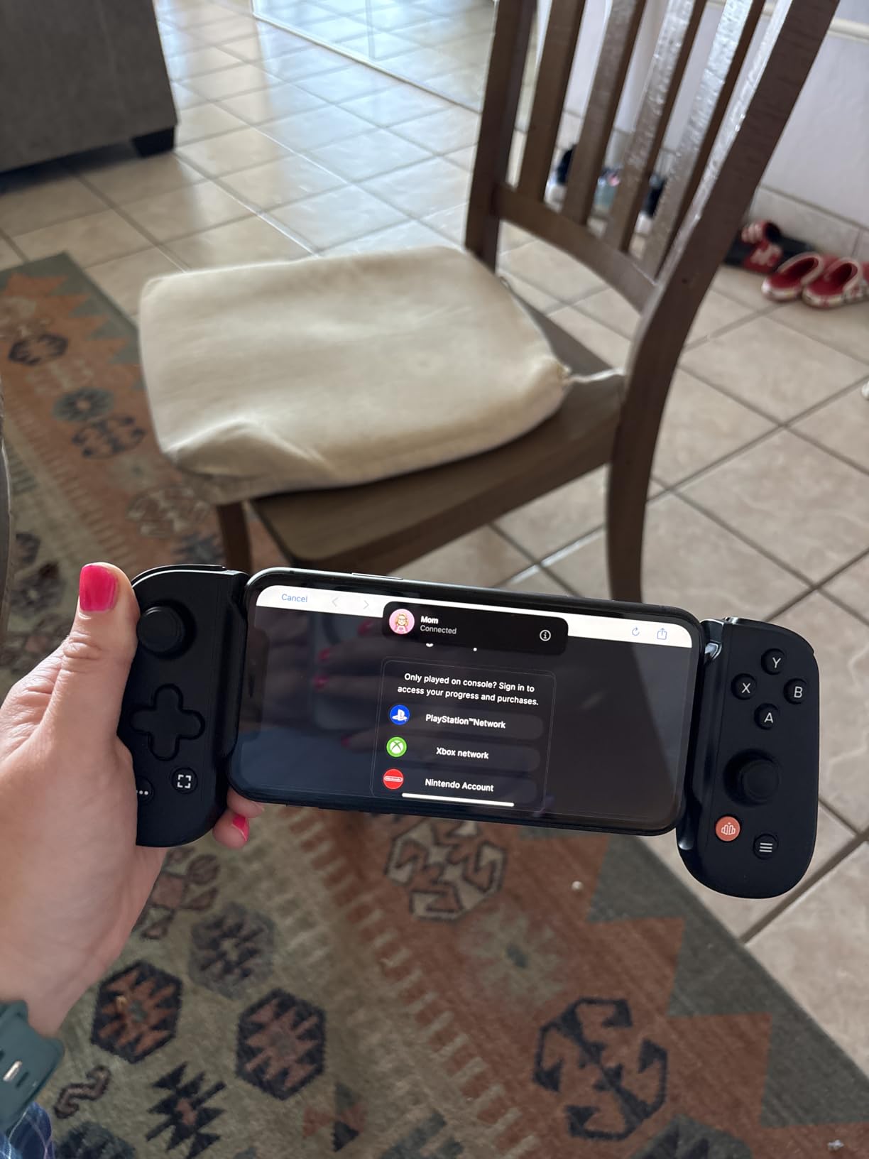 BACKBONE One Mobile Gaming Controller for iPhone 14 & Older (Lightning) 2nd Gen, Phone Controller, Play Xbox, PlayStation, PC, App Games & More (With 3 Months of Apple Arcade Access) customer photo 2