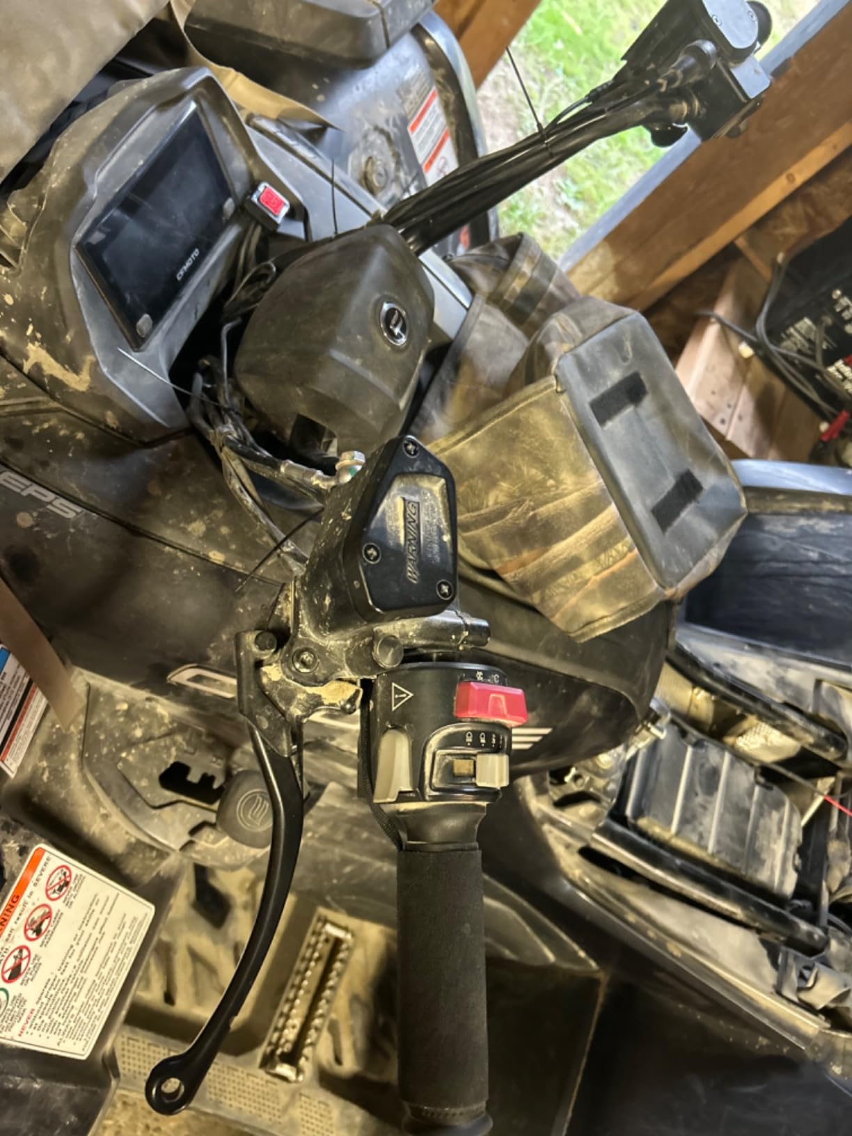 Motorcycle Heated Grips Cover Pad 12V, Universal Handlebar Cover for Motorcycle & ATV, Temperature Adjustable, IP67 Waterproof, ATV Hand Heater Warmer with Switch & Fuse customer photo 1