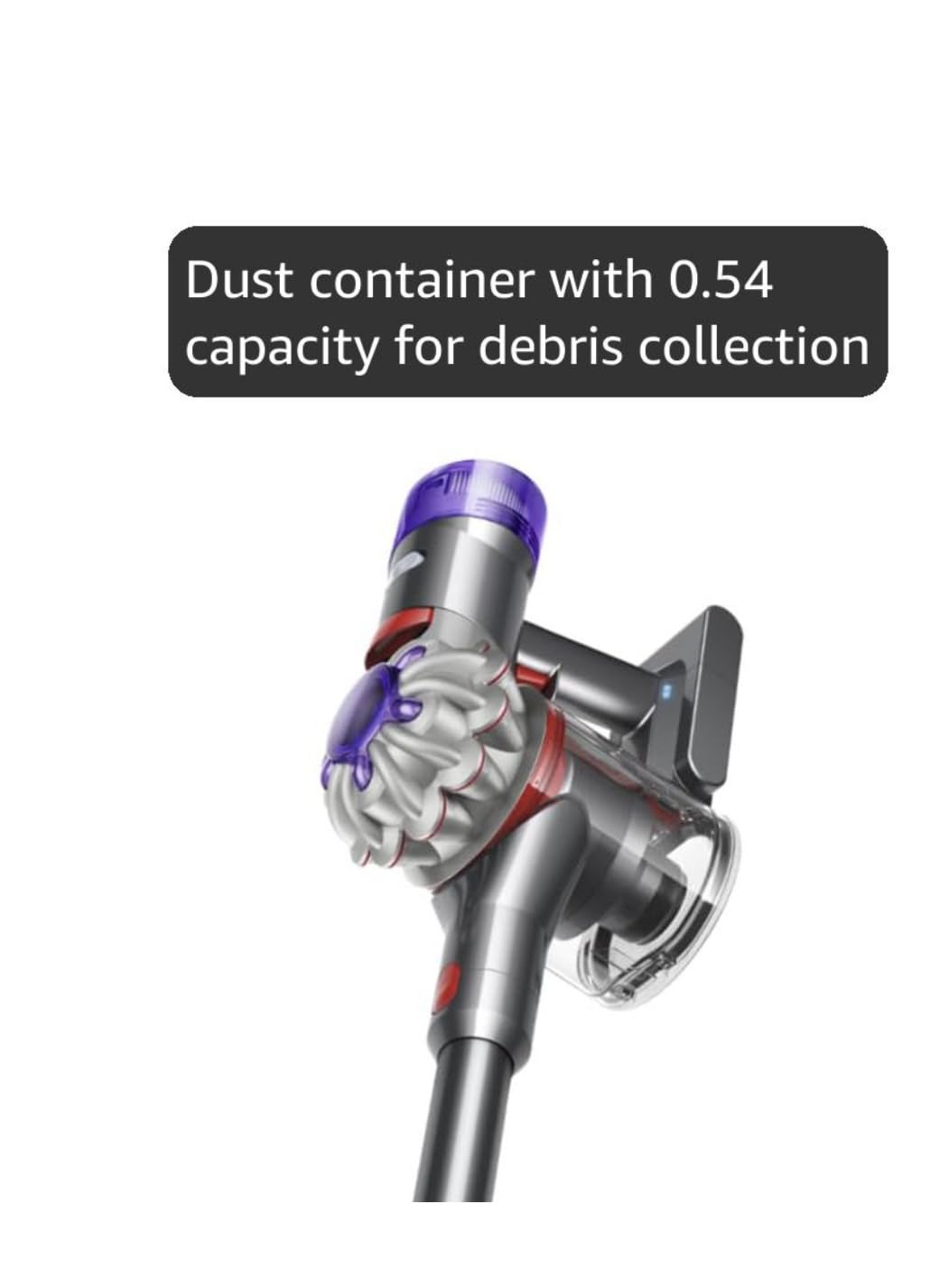 Dyson V8 Plus Cordless Vacuum, Cleans Hard Floors and Carpets, Detangles, Converts to Handheld, 115AW, 2 Power Modes, Up to 40 Minutes customer photo 1