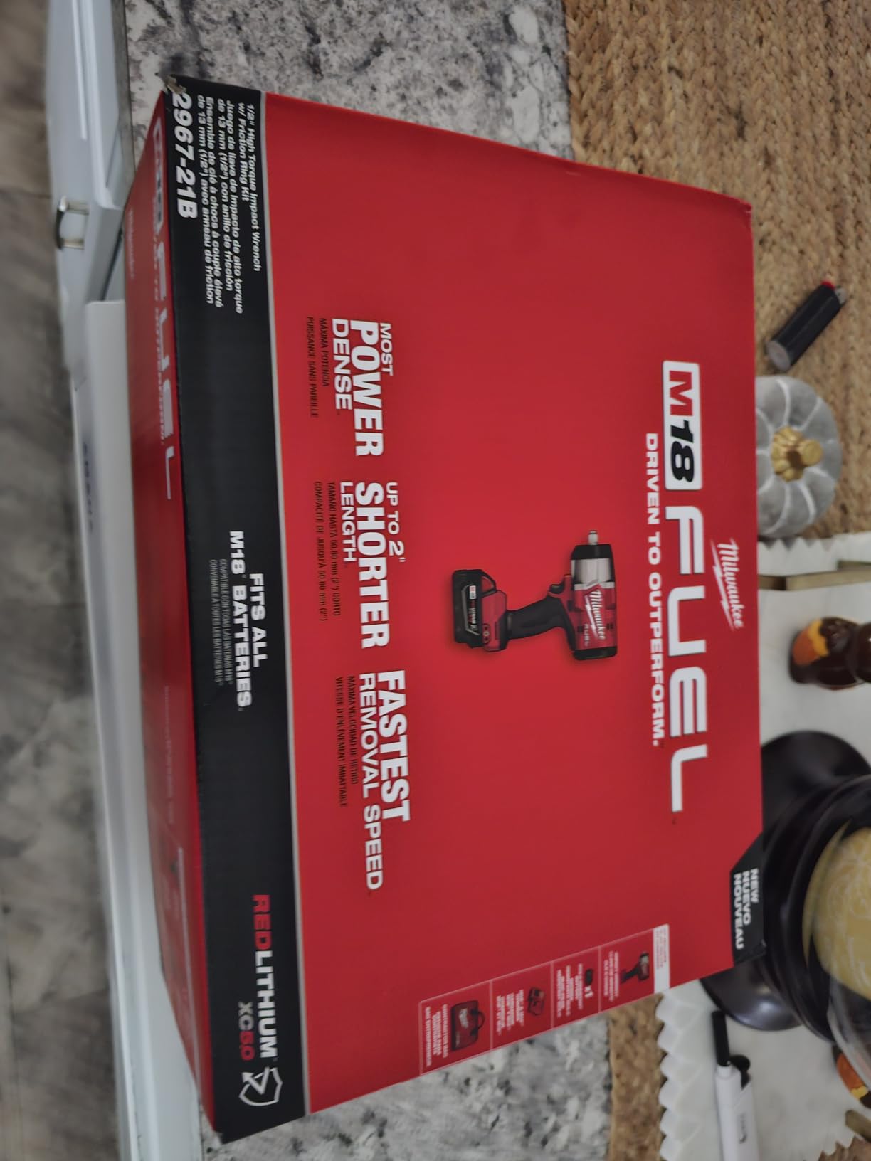 Milwaukee Electric - M18 Fuel 1/2 HIGH Torque Impact Wrench W/FRICTI customer photo 1