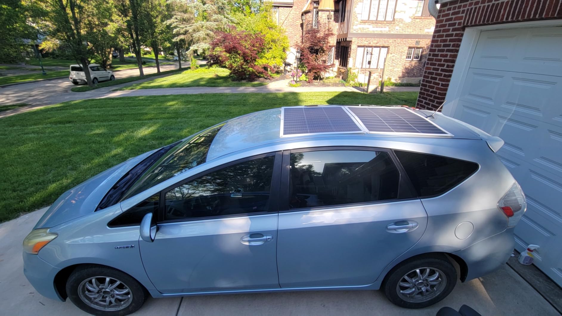 ECO-WORTHY 130 Watt 12BB Flexible Solar Panels,23.5% High-Efficient Waterproof Monocrystalline Lightweight Solar Panel for RV,Boats,Curved Surfaces,Roofs,Cabin customer photo 1