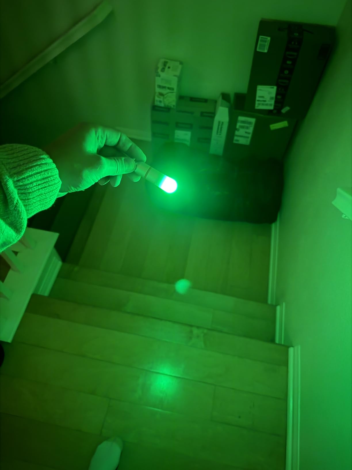 ORCATORCH SD01PRO Upgraded Bright Dive Signal Light, Submersible Beacon Mini Tank Marker Light with Constant and Flashing Modes, for Scuba Diving and Night Time Visibility (Green) customer photo 1