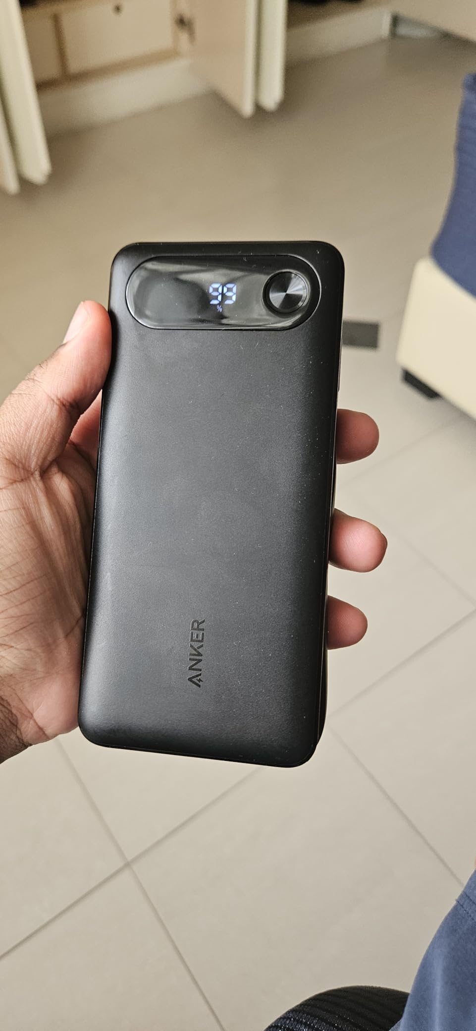 Anker Power Bank, 20,000mAh Travel Essential Portable Charger with Built-in USB-C Cable, 3-Port 87W Max Fast Charging Battery Pack, for MacBook, iPhone 16/15 Series, Samsung, Switch, and More customer photo 2