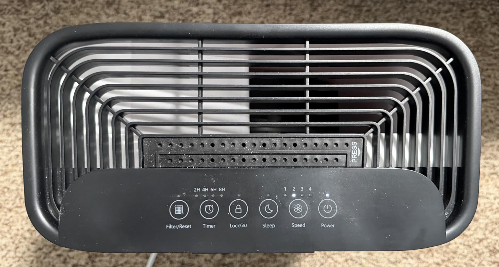 Air Purifiers for Home Large Room 2200 Feet² with Washable Filters, MOOKA H13 HEPA Air Purifier for Home Pets Bedroom with Fragrance, Air Cleaner for Smoke Dust Pollen Pets Hair Odor, KJ190 White customer photo 2