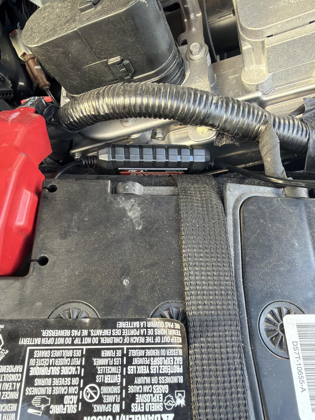 ANCEL BM300 Pro Battery Monitor - 6V/12V/24V Universal with Bluetooth 5.3 & Reinforced Design, Charging & Cranking Tests, Real-Time Alerts for Lead-Acid & Lithium Batteries in RV, Truck, Marine & More customer photo 1