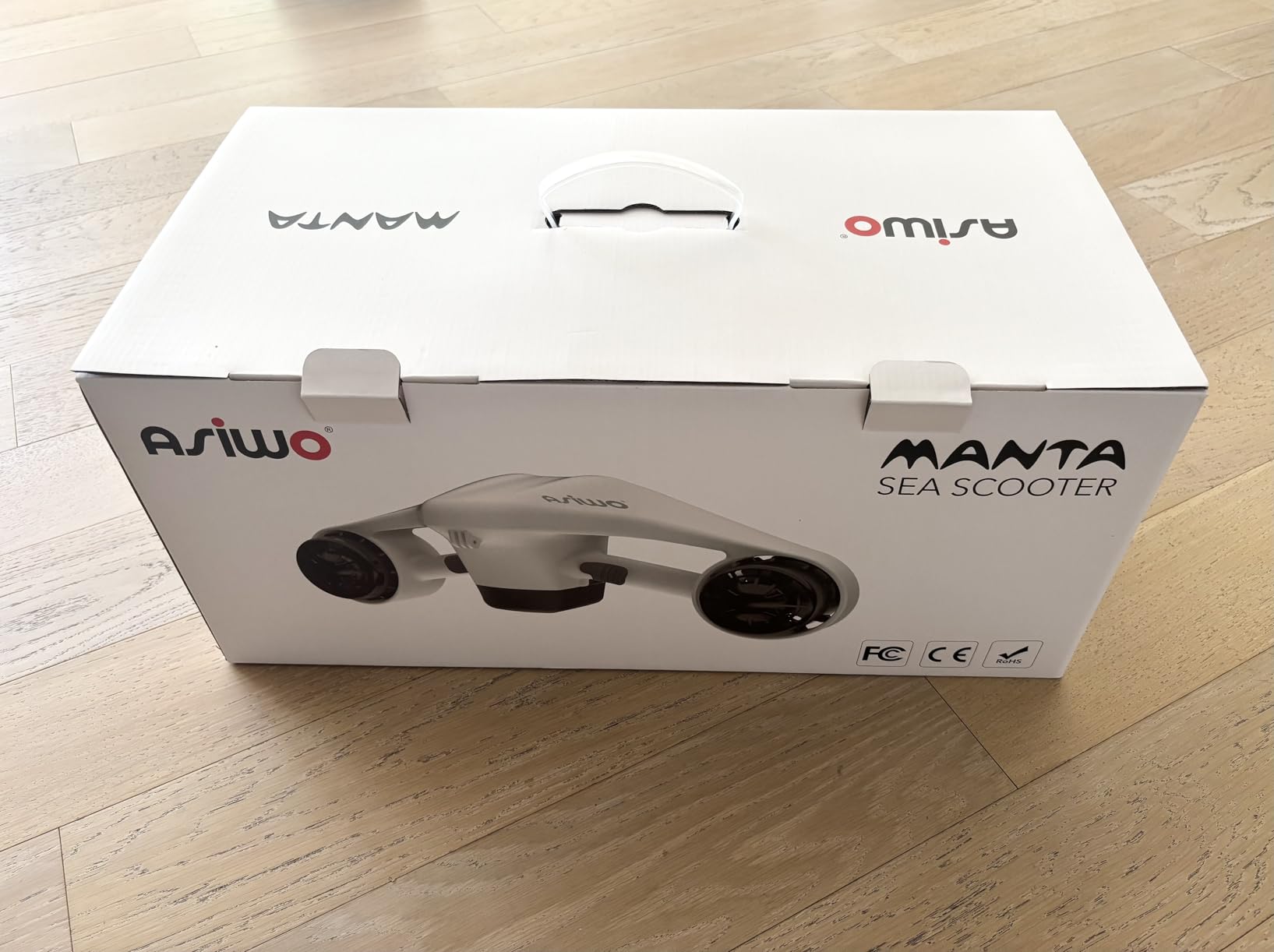 Asiwo Underwater Scooter, Sea Scooter Dual Motors with Action Camera Mount for Kids/Adults, Water Scooter 40M Waterproof for Scuba Diving Snorkeling Pool Sea Adventures customer photo 1