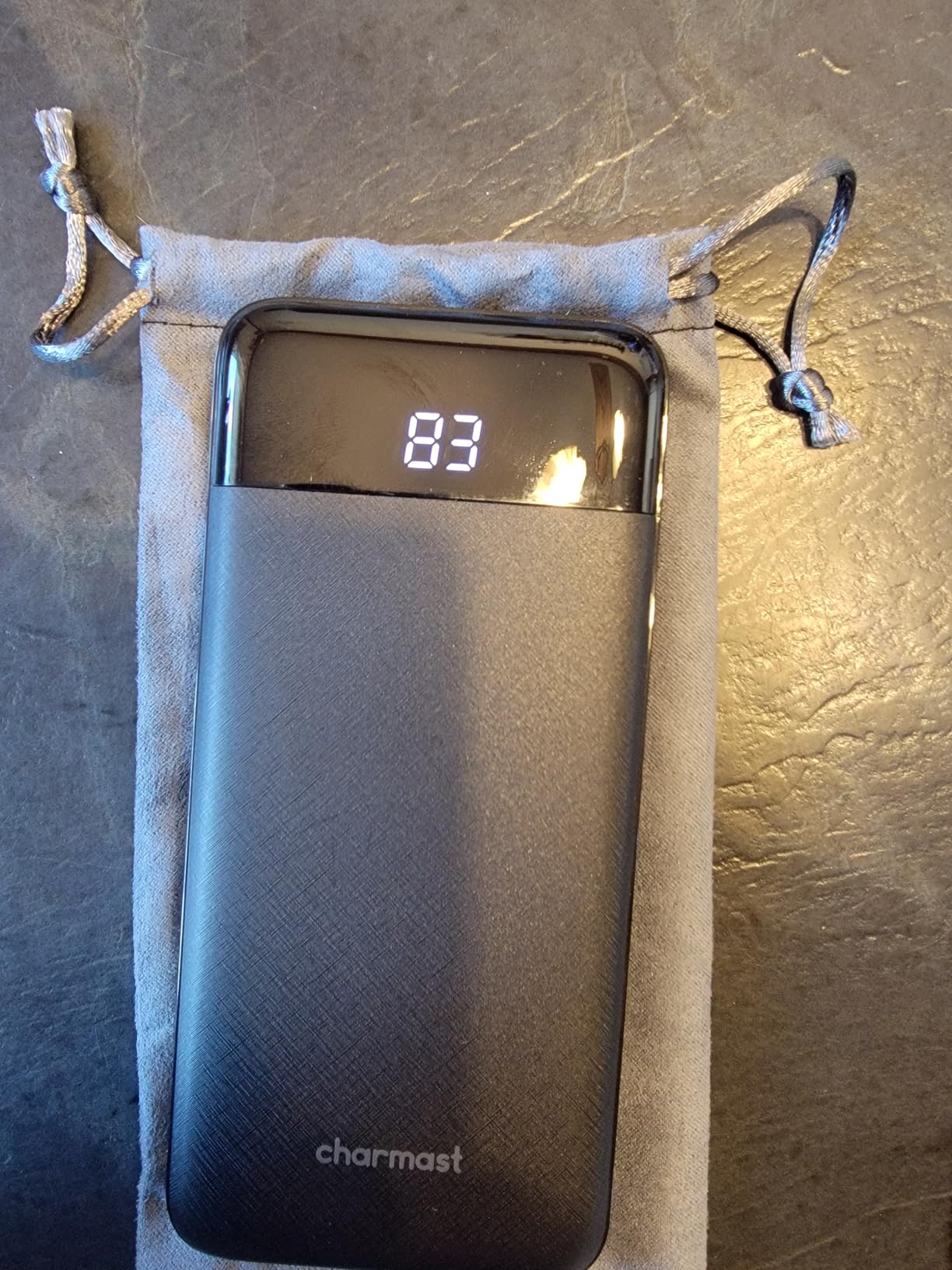 charmast Portable Charger with Built in Cables, Power Bank with Cords Wires, Slim 10000mAh Travel Battery Pack customer photo 1
