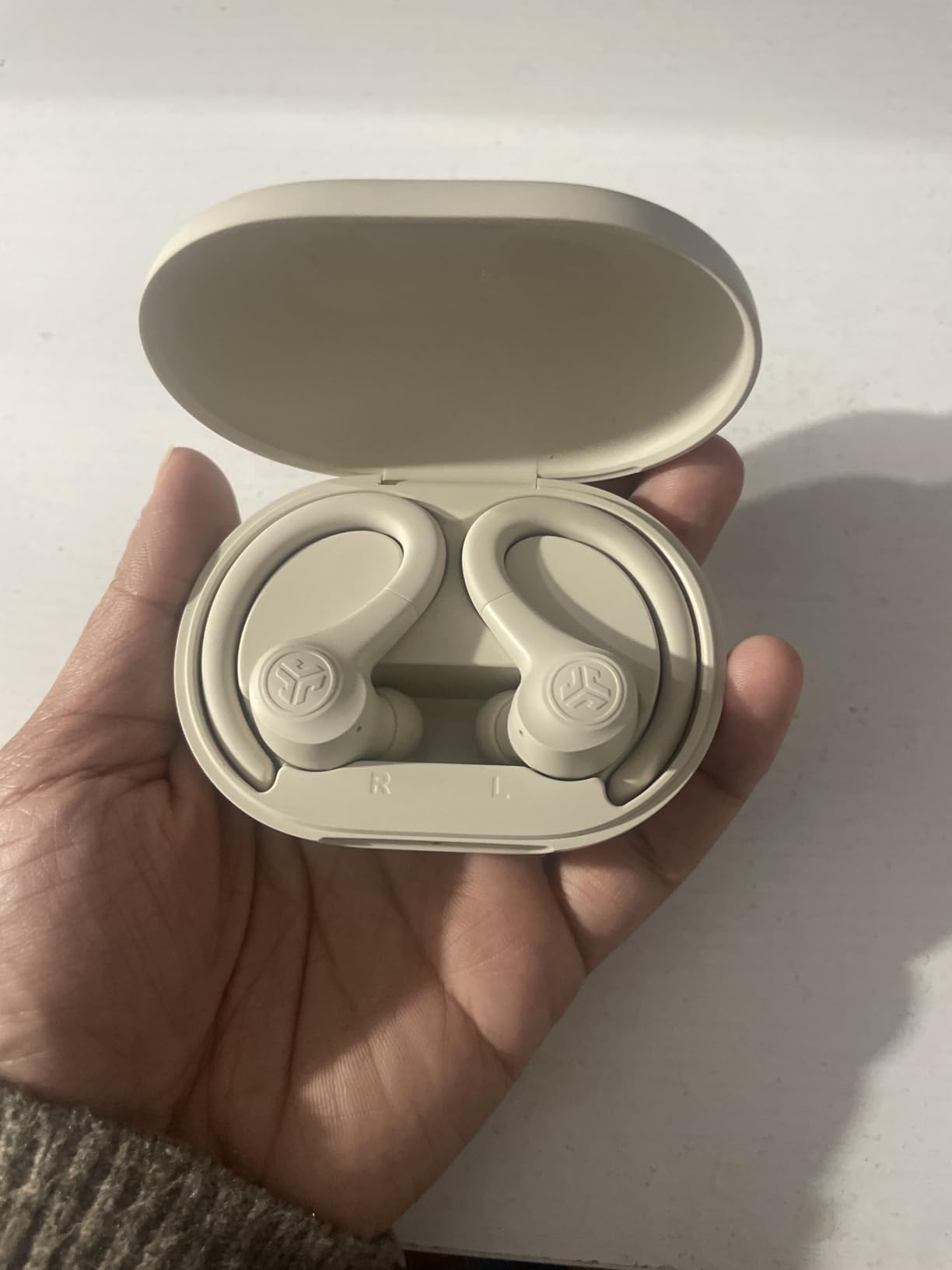 JLab Go Sport+ Wireless Workout Earbuds Featuring C3 Clear Calling, Secure Earhook Sport Design, 35+ Hour Bluetooth Playtime, and 3 EQ Sound Settings customer photo 2